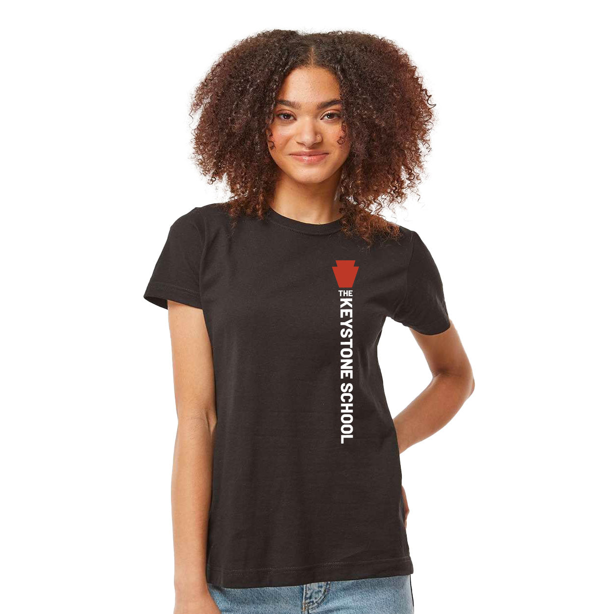 THE KEYSTONE SCHOOL VERTICLE CLASSIC T-SHIRT
