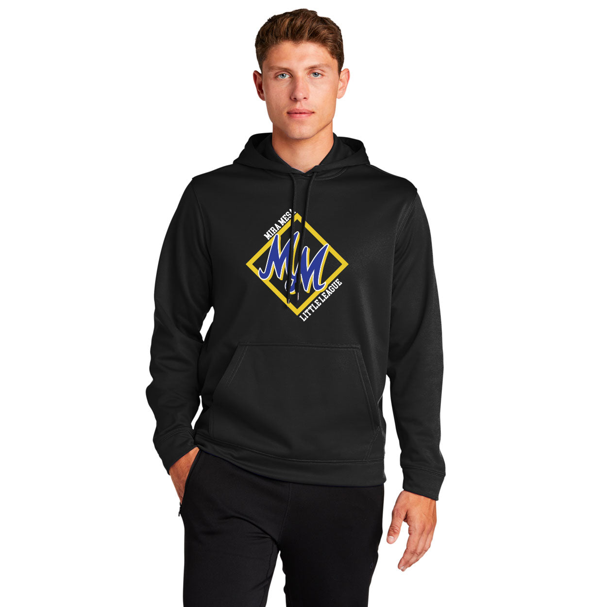 MIRA MESA LITTLE LEAGUE MM DIAMOND PERFORMANCE HOODED SWEATSHIRT