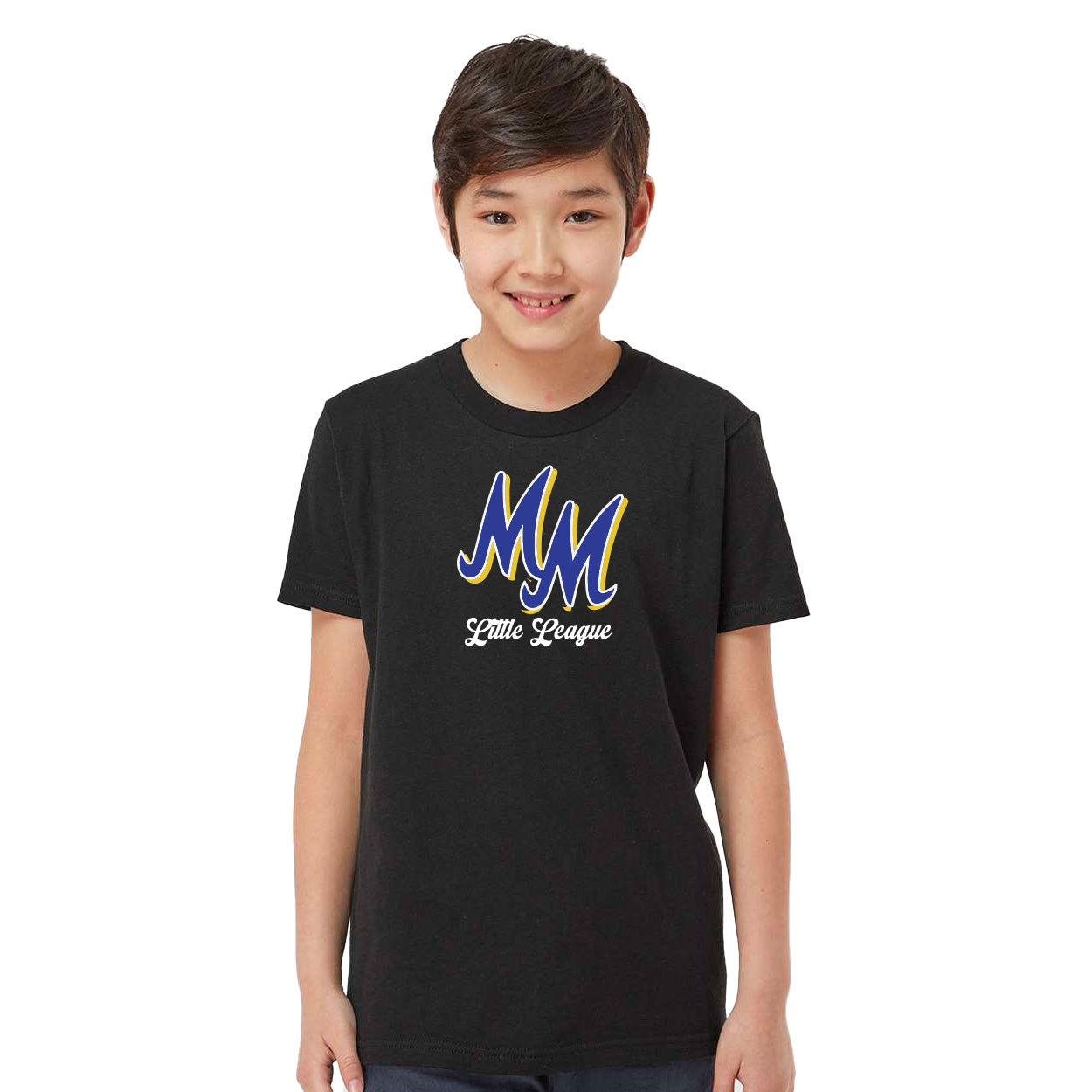 MIRA MESA LITTLE LEAGUE MM SCRIPT T-SHIRT