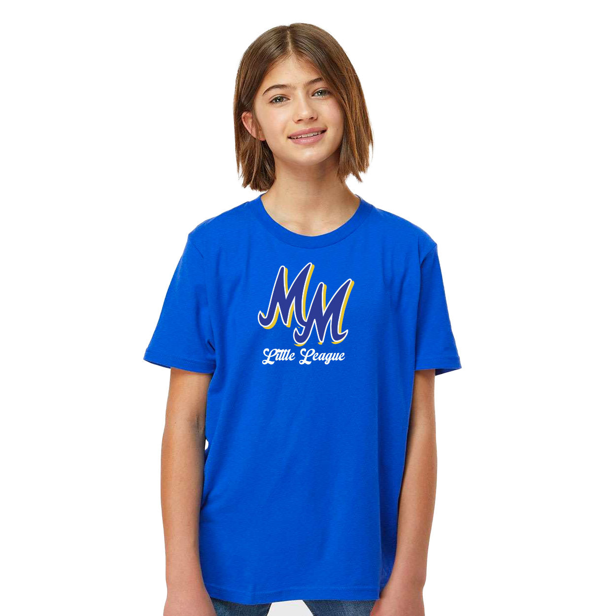 MIRA MESA LITTLE LEAGUE MM SCRIPT T-SHIRT