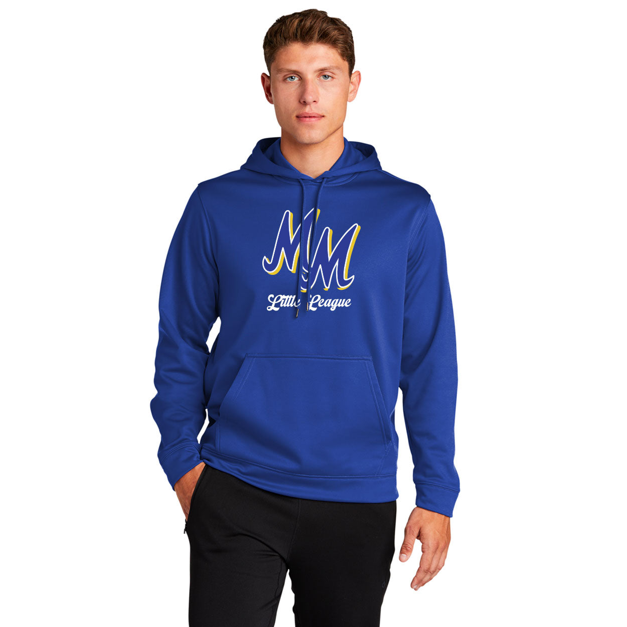 MIRA MESA LITTLE LEAGUE MM SCRIPT PERFORMANCE HOODED SWEATSHIRT
