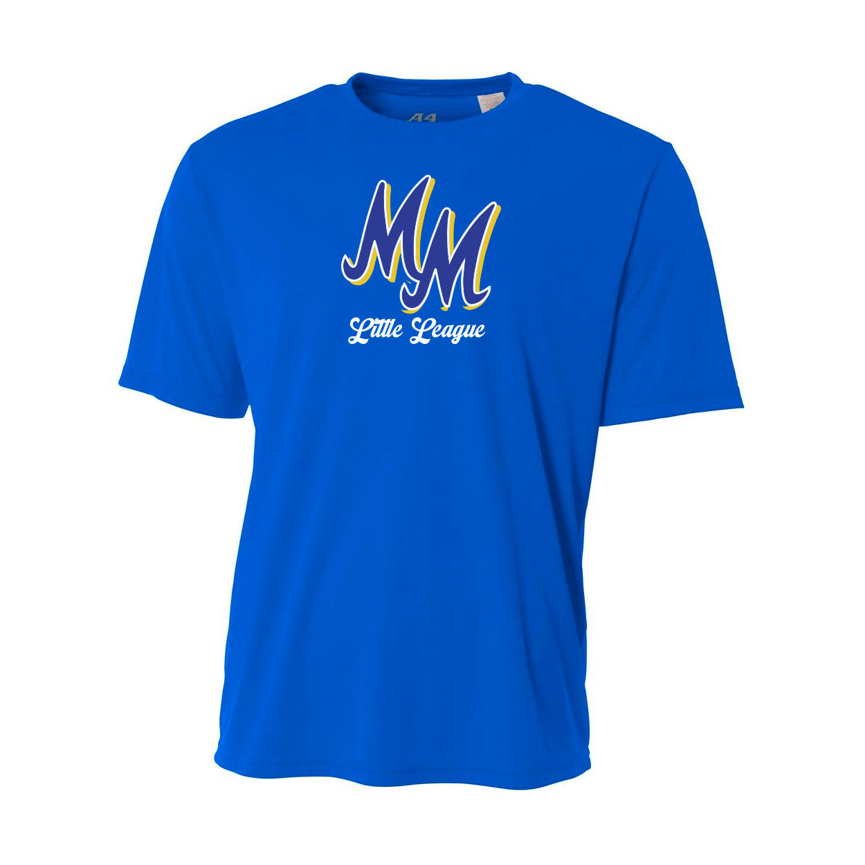 MIRA MESA LITTLE LEAGUE MM SCRIPT PERFORMANCE SHORT SLEEVE TEE
