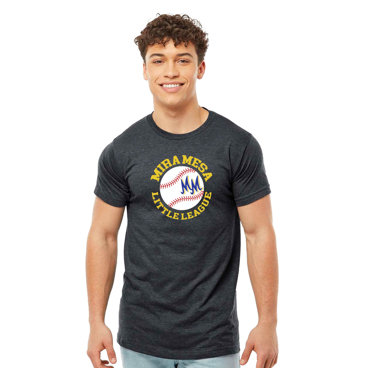 MIRA MESA LITTLE LEAGUE CIRCLE LOGO CLASSIC T-SHIRT