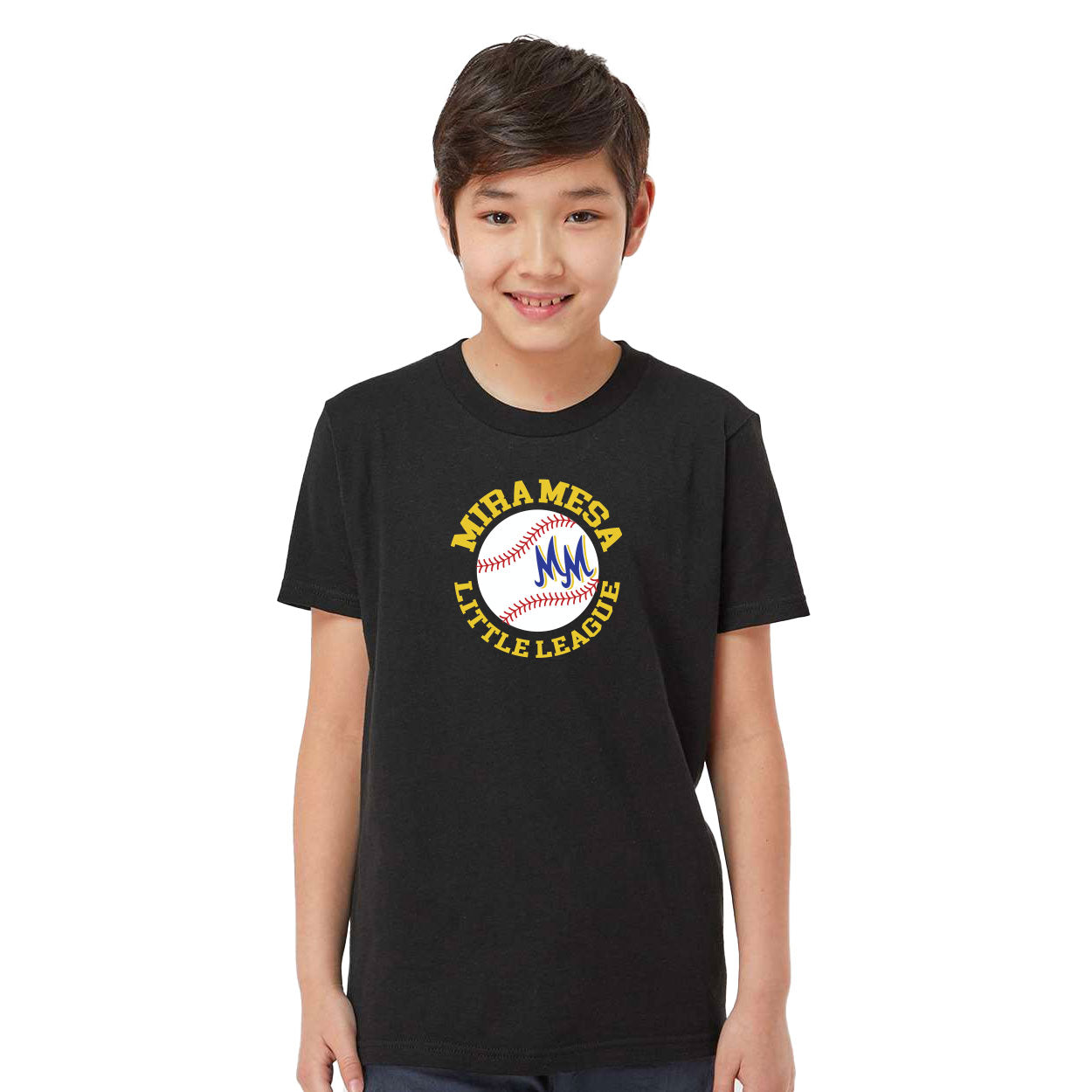 MIRA MESA LITTLE LEAGUE CIRCLE LOGO T-SHIRT