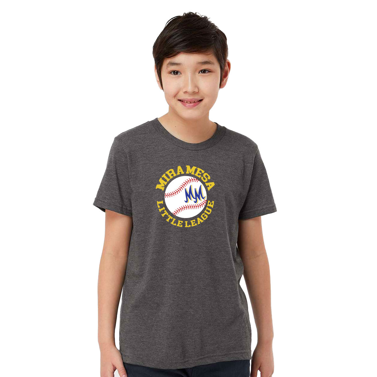 MIRA MESA LITTLE LEAGUE CIRCLE LOGO T-SHIRT