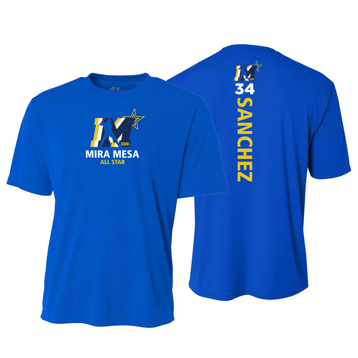 MMLL 26 ALL-STARS LOGO COOLING PERFORMANCE CREW - Adult & Youth