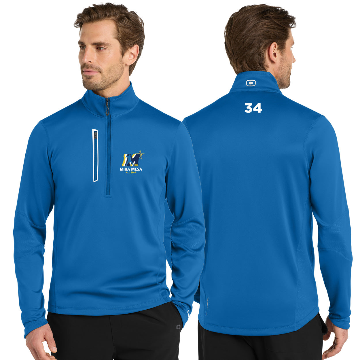 MMLL 26 ALL-STARS LOGO OGIO¨ FULCRUM 1/4-ZIP