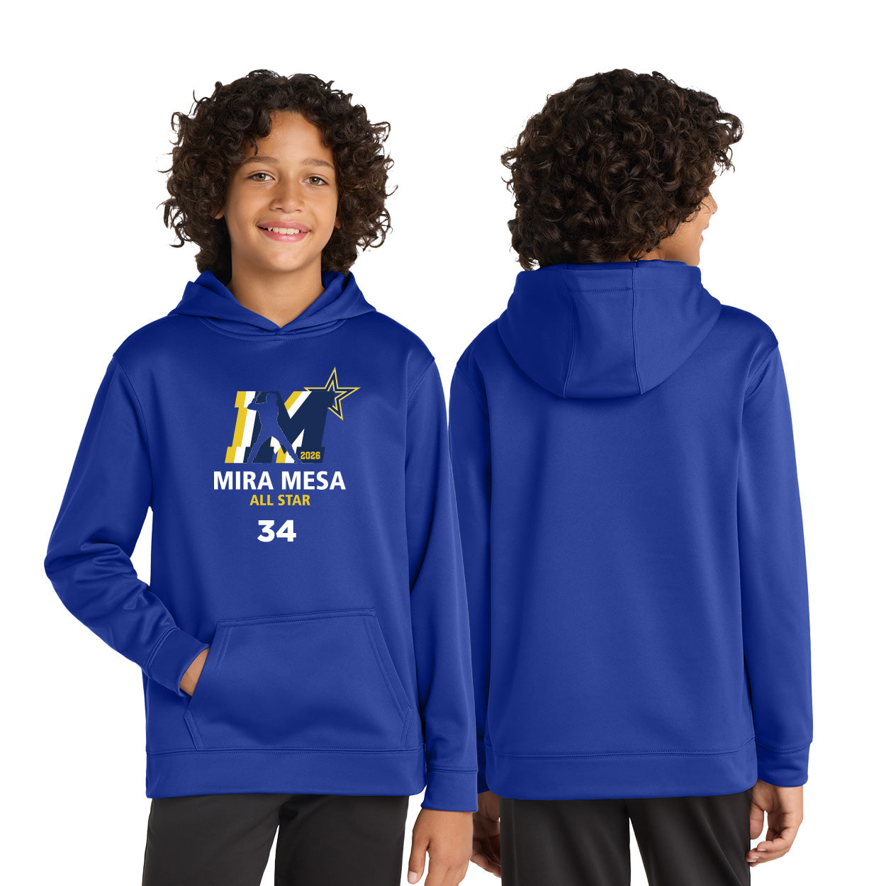 MMLL 26 ALL-STARS LOGO PERFORMANCE HOODED SWEATSHIRT