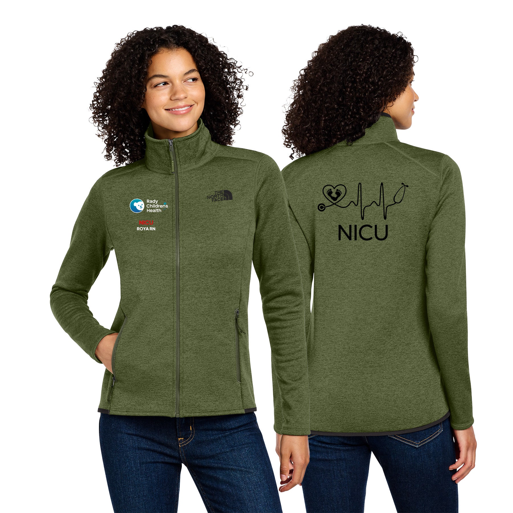 RADY NICU THE NORTH FACE WOMEN'S SKYLINE FULL-ZIP FLEECE JACKET
