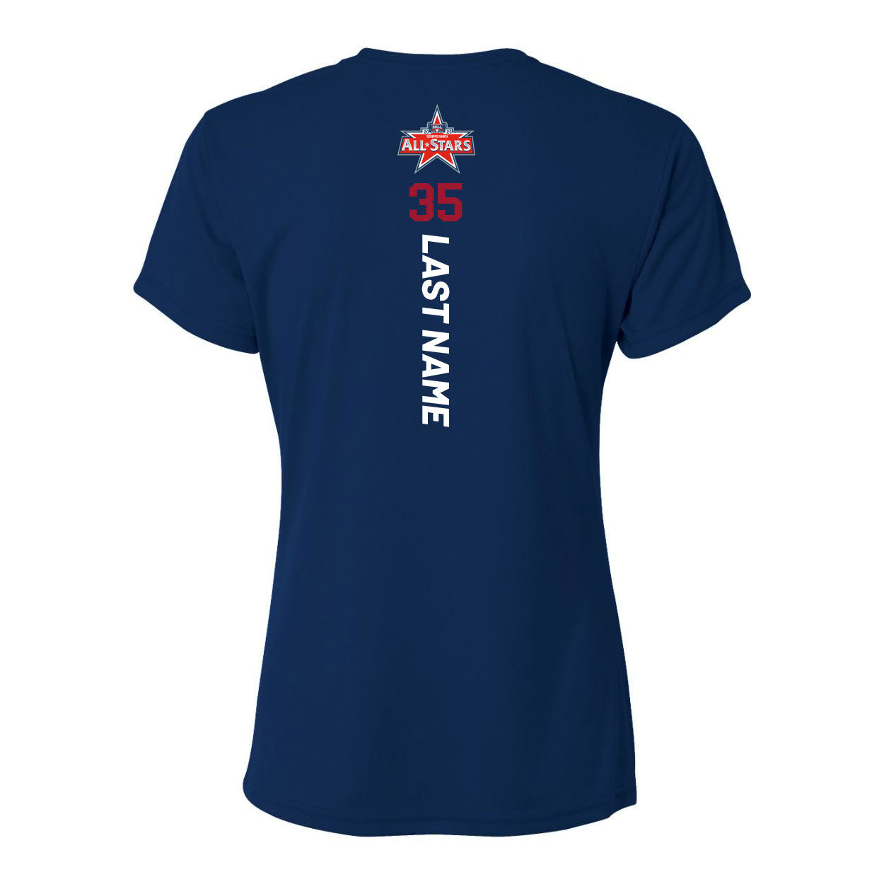 2025 SRLL ALL-STARS LOGO PERFORMANCE SHORT SLEEVE TEE