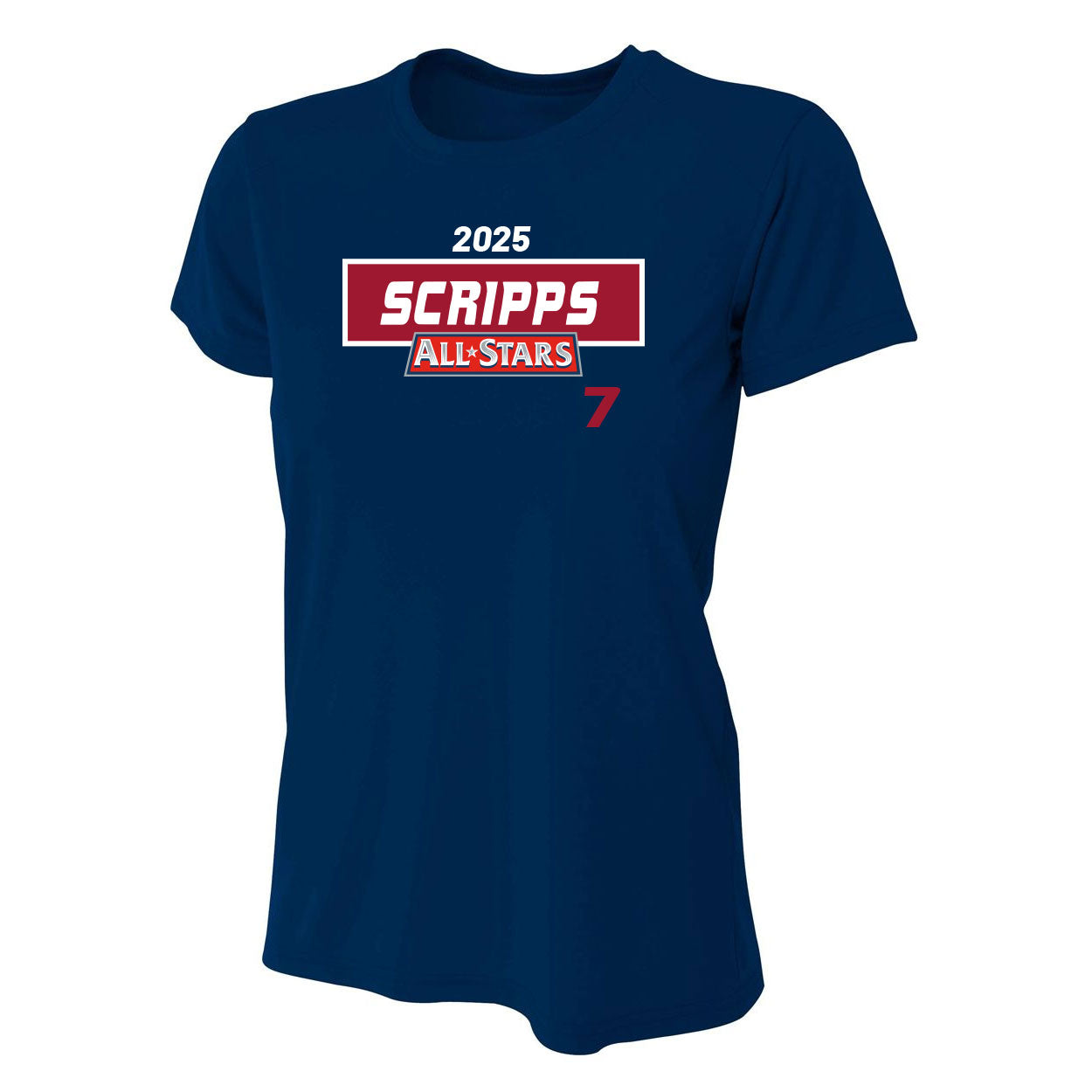 2025 SRLL ALL-STARS LOGO PERFORMANCE SHORT SLEEVE TEE