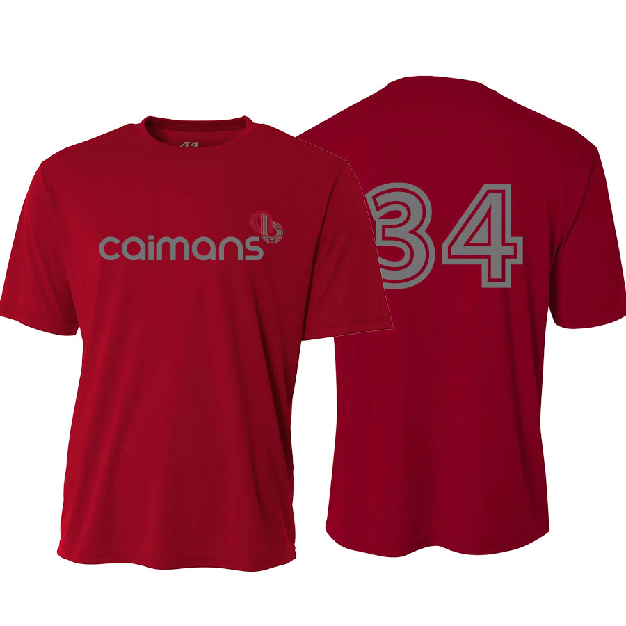 ACADEMY OF BASEBALL CAIMANS PERFORMANCE SHORT SLEEVE TEE