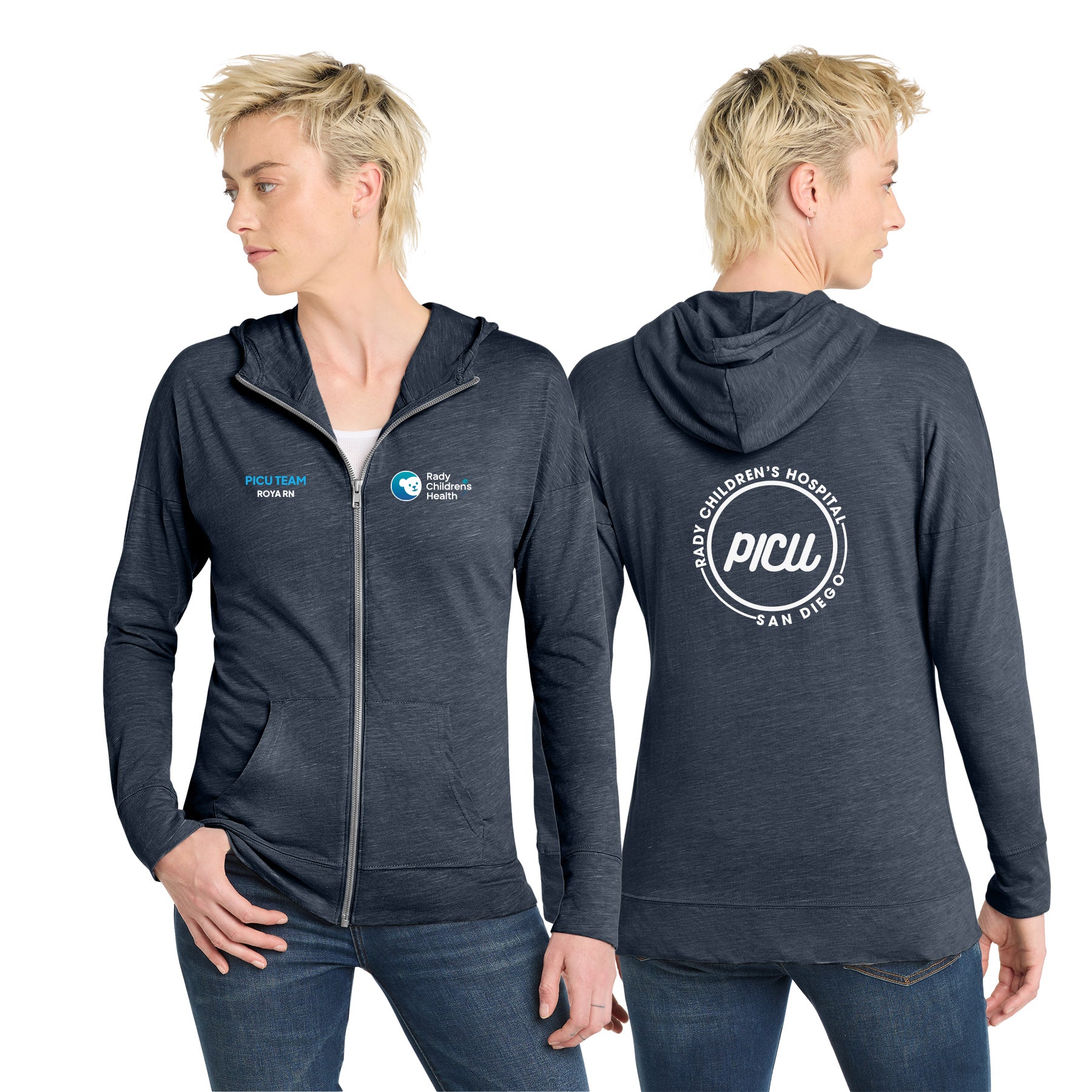 PICU WomenÕs Medal Full-Zip Hoodie