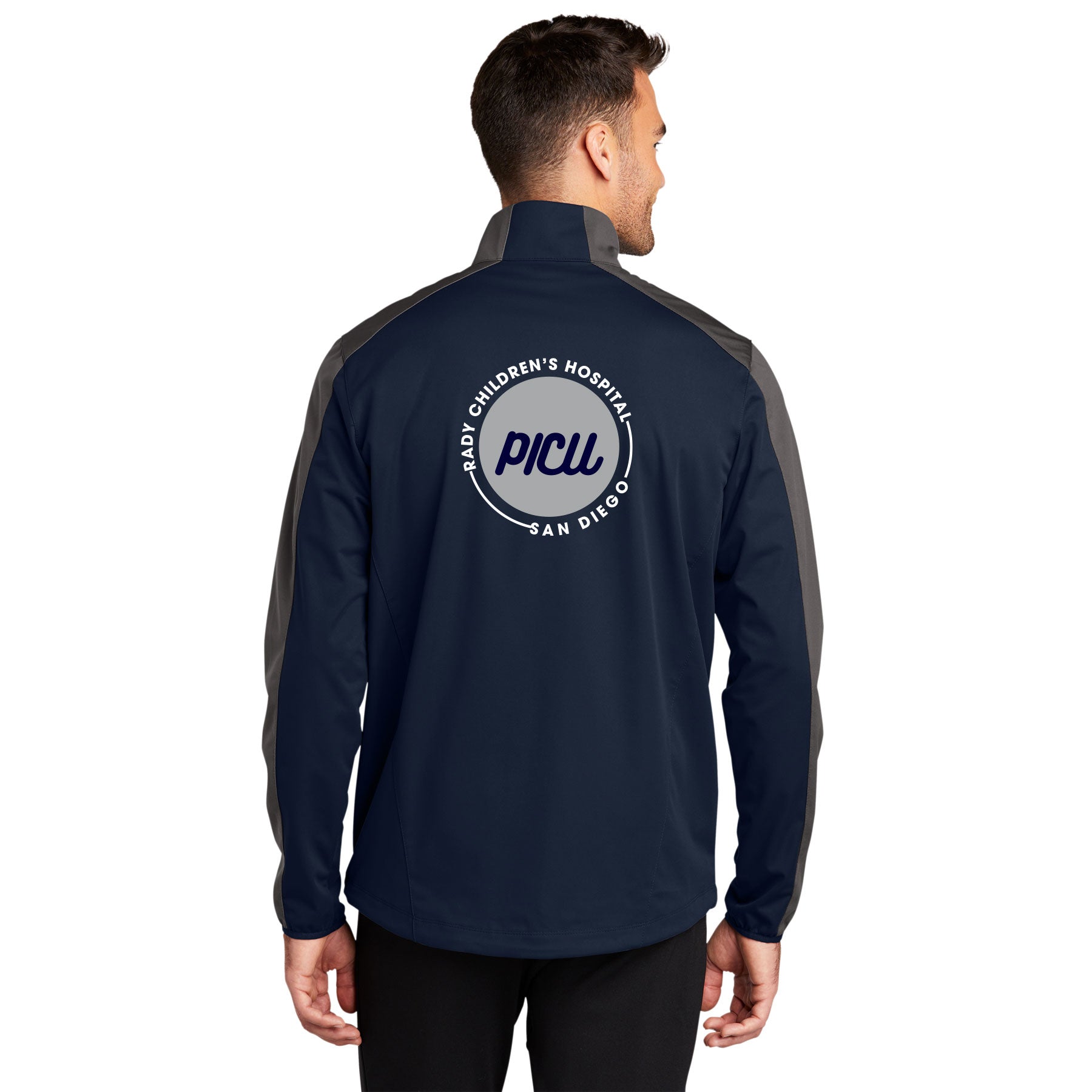 RADY'S PICU PORT AUTHORITY ACTIVE COLORBLOCK SOFT SHELL JACKET