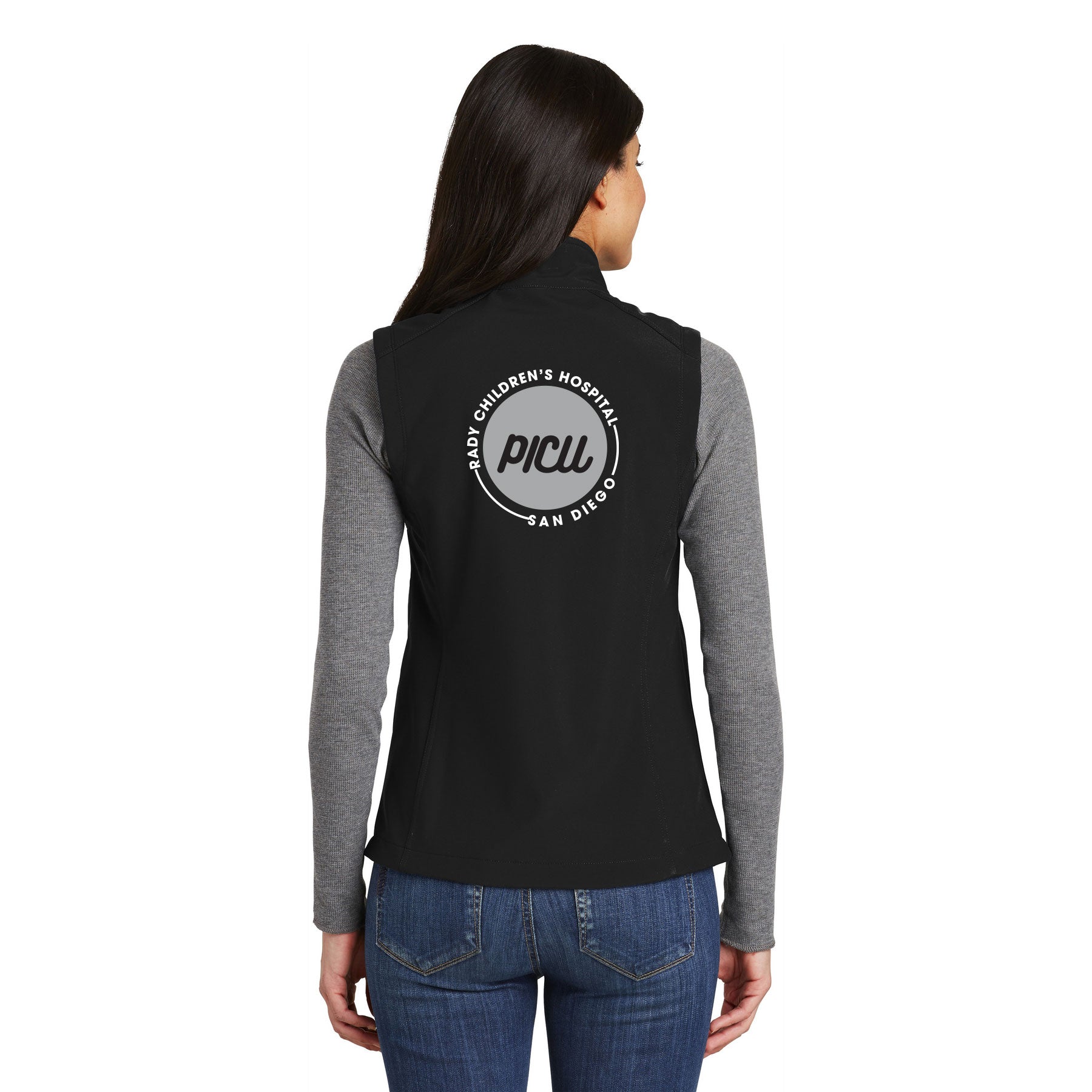 RADY'S PICU LADIES CORE SOFT SHELL VEST