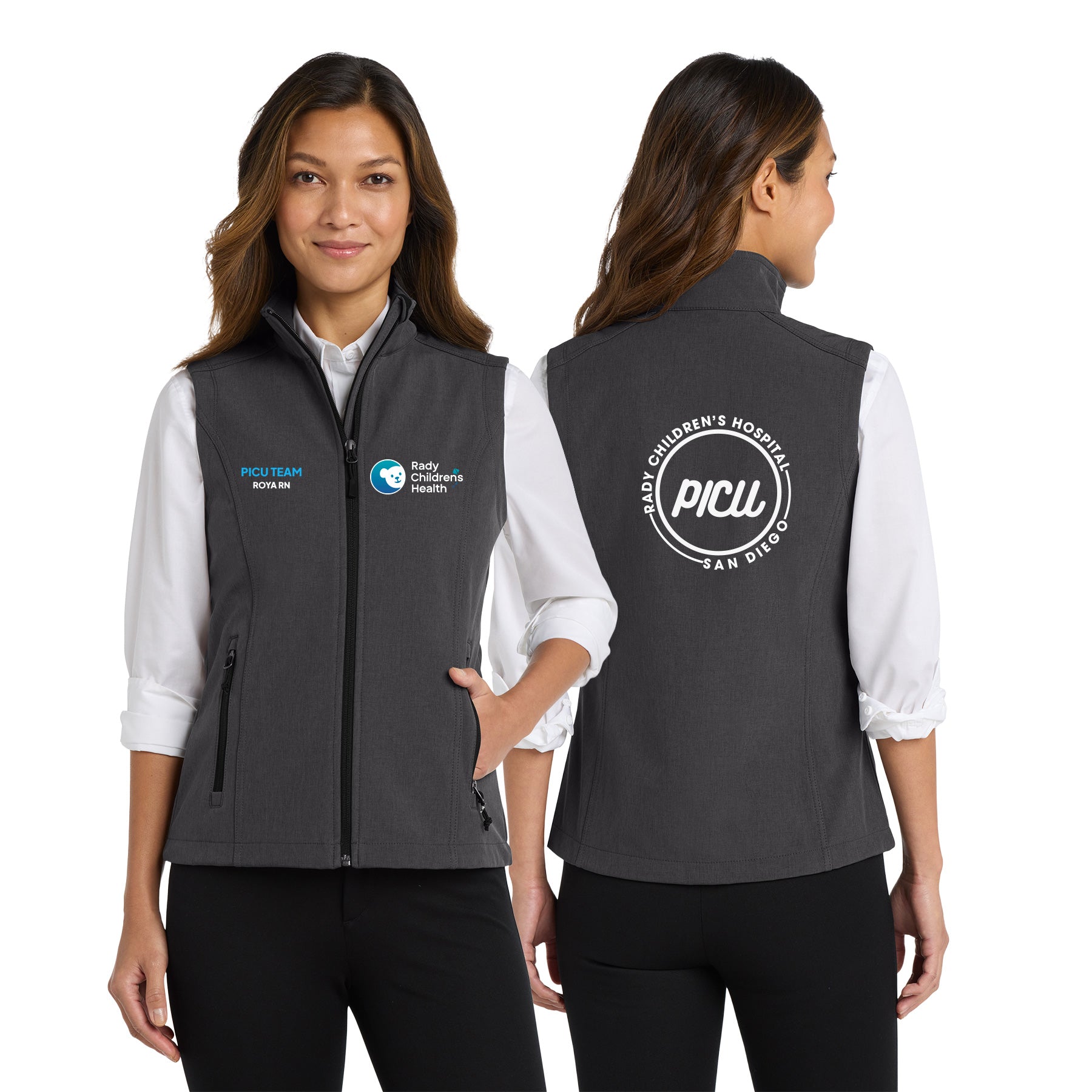 PICU Port Authority Ladies Core Soft Shell Vest