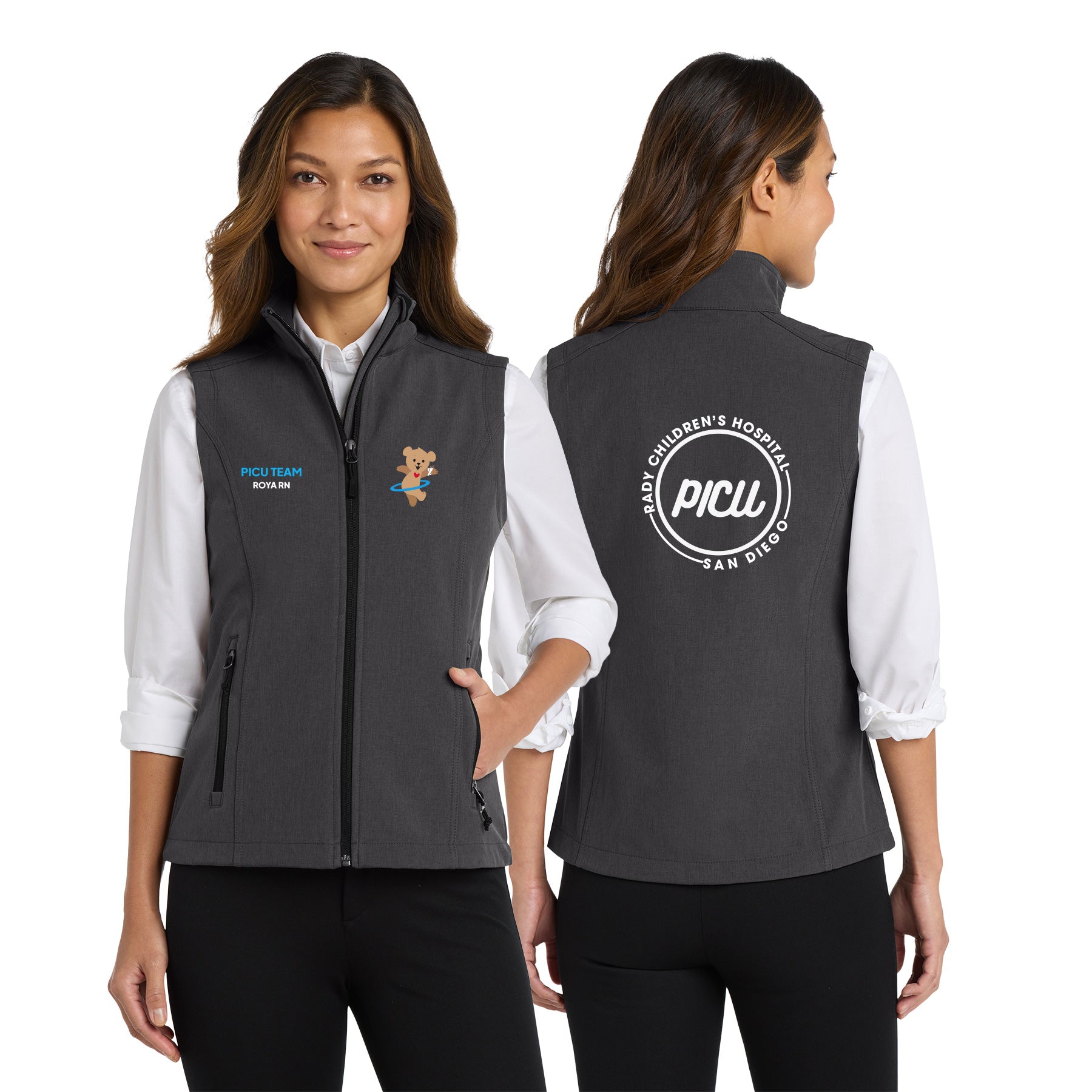PICU Port Authority Ladies Core Soft Shell Vest