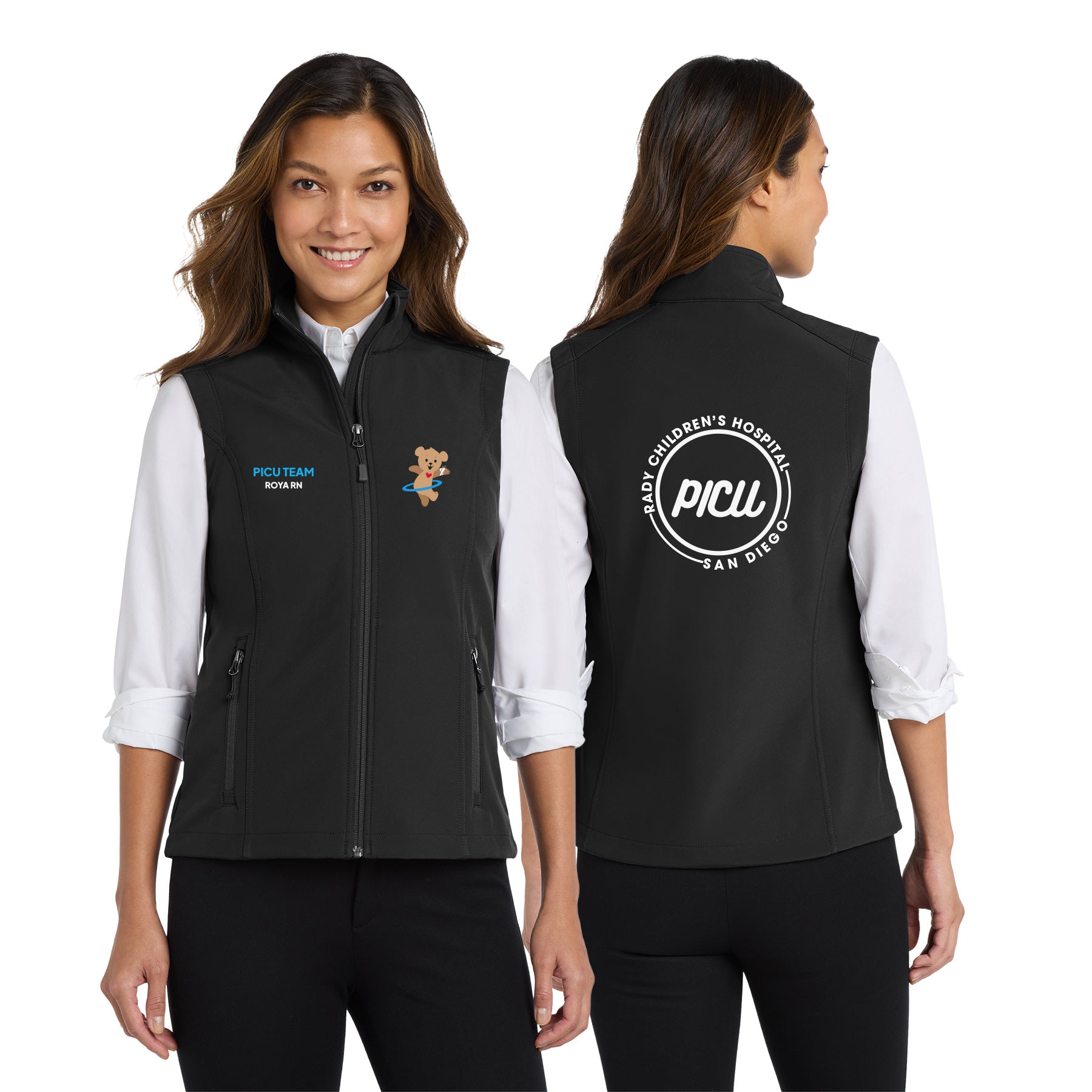 PICU Port Authority Ladies Core Soft Shell Vest