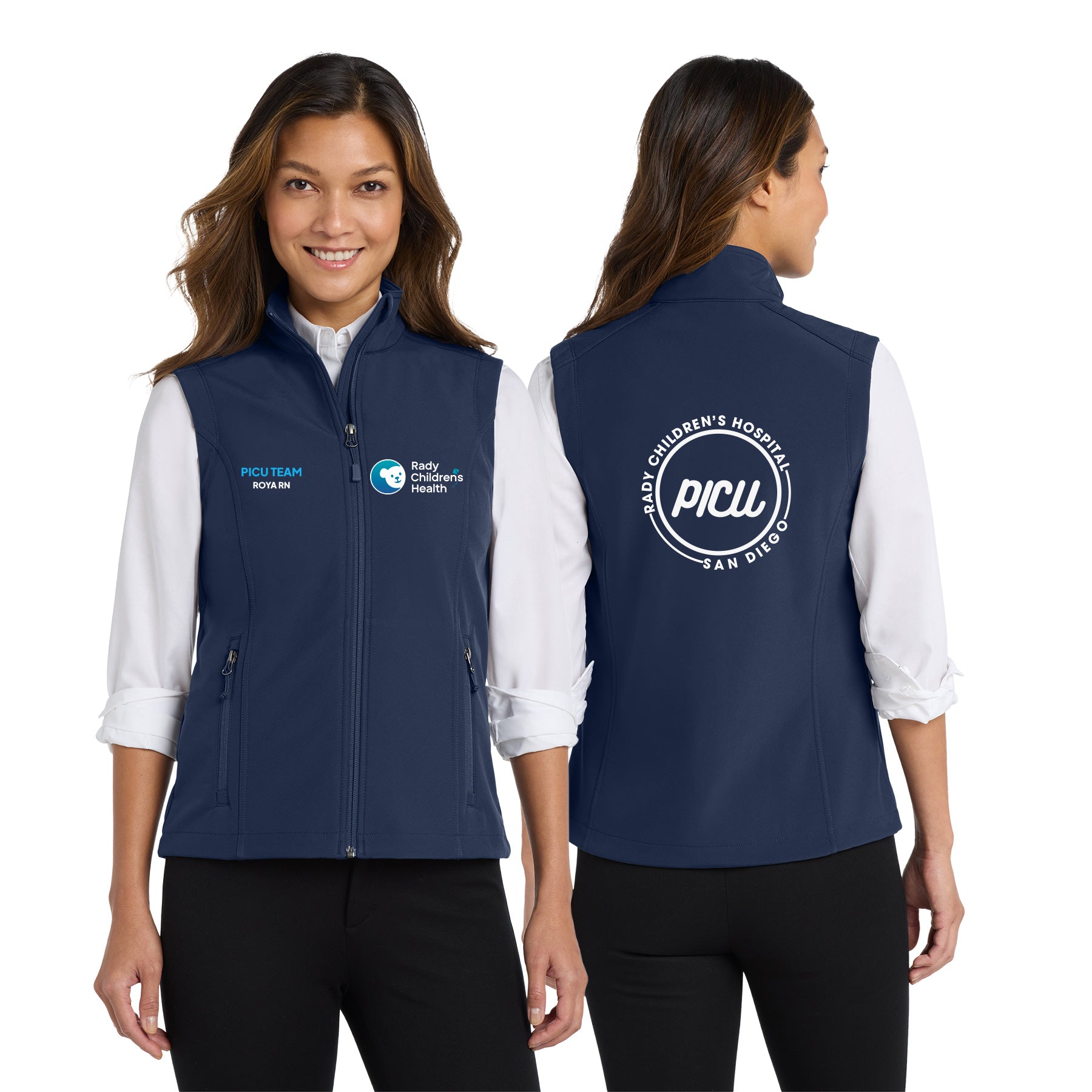 PICU Port Authority Ladies Core Soft Shell Vest