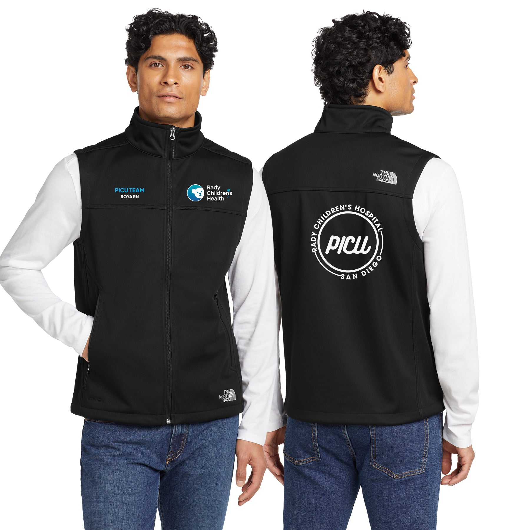 PICU The North Face Ridgewall Soft Shell Vest