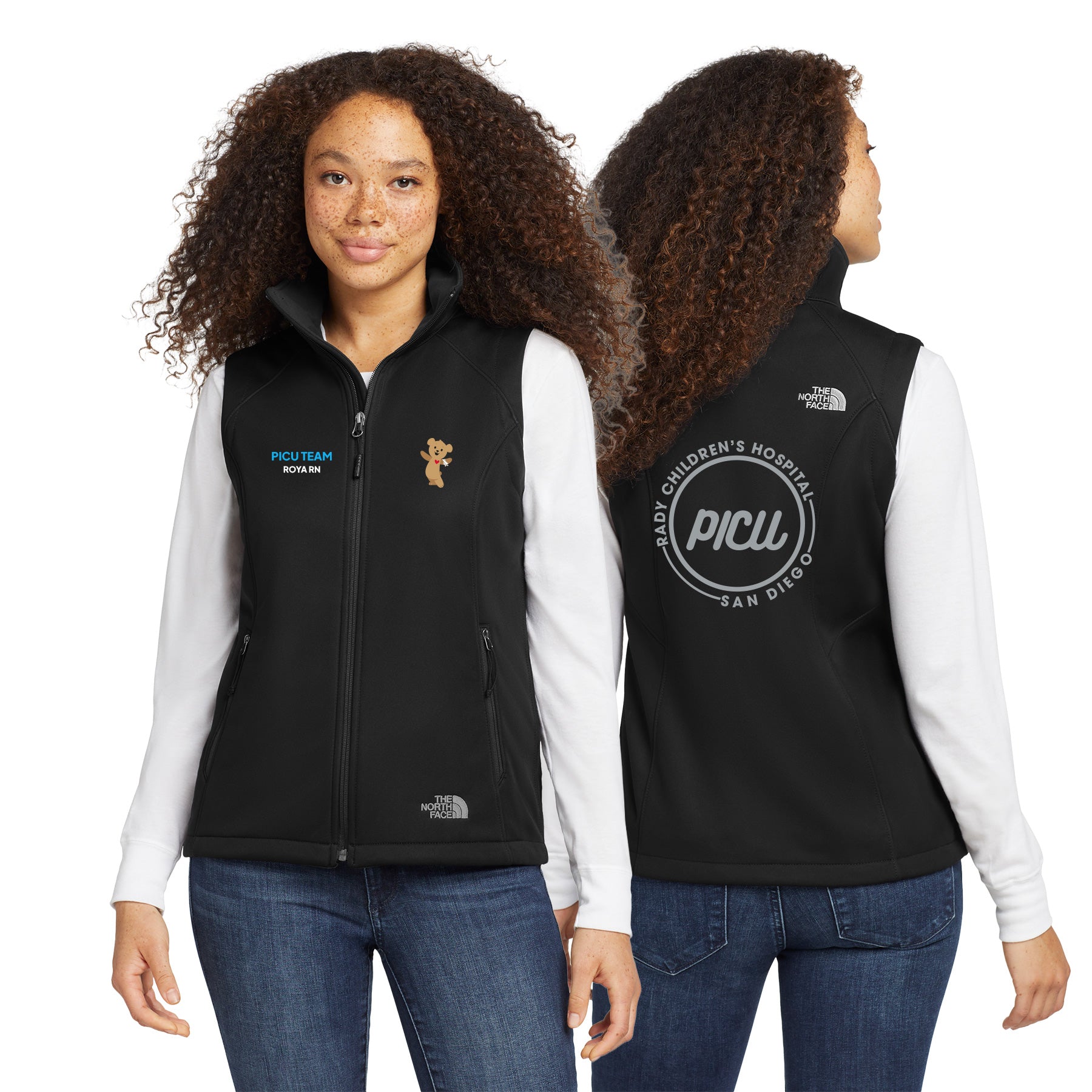 PICU The North Face Women's Ridgewall Soft Shell Vest