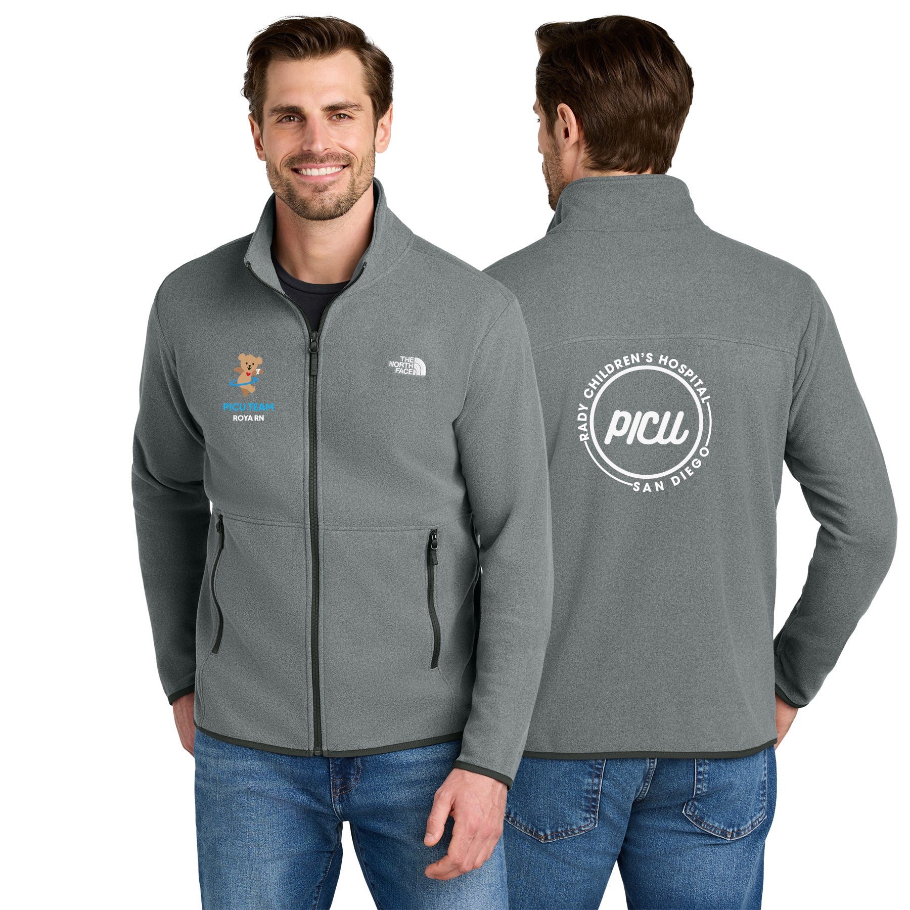 PICU The North Face Glacier Full-Zip Fleece Jacket