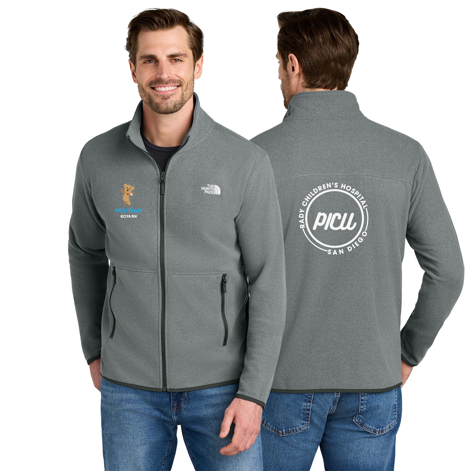PICU The North Face Glacier Full-Zip Fleece Jacket