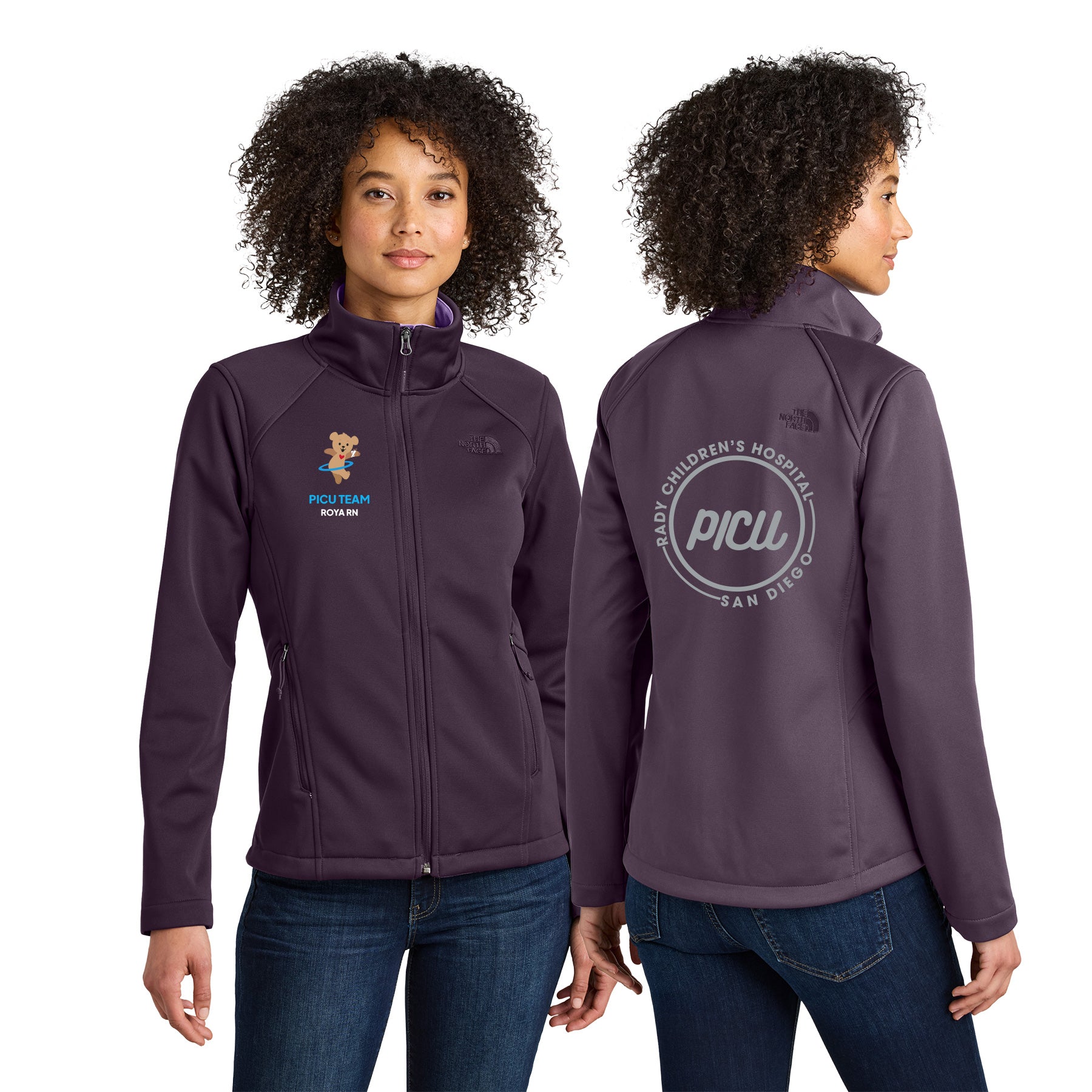 PICU The North Face Women's Chest Ridgewall Soft Shell Jacket