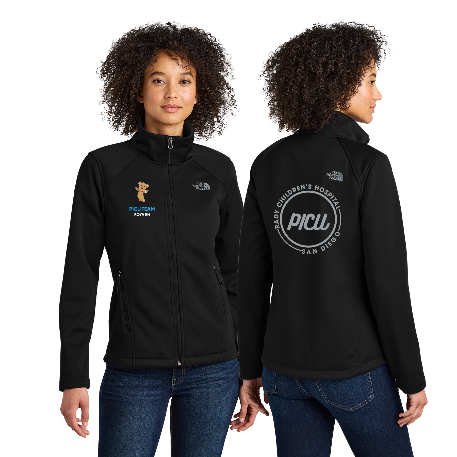 PICU The North Face Women's Chest Ridgewall Soft Shell Jacket