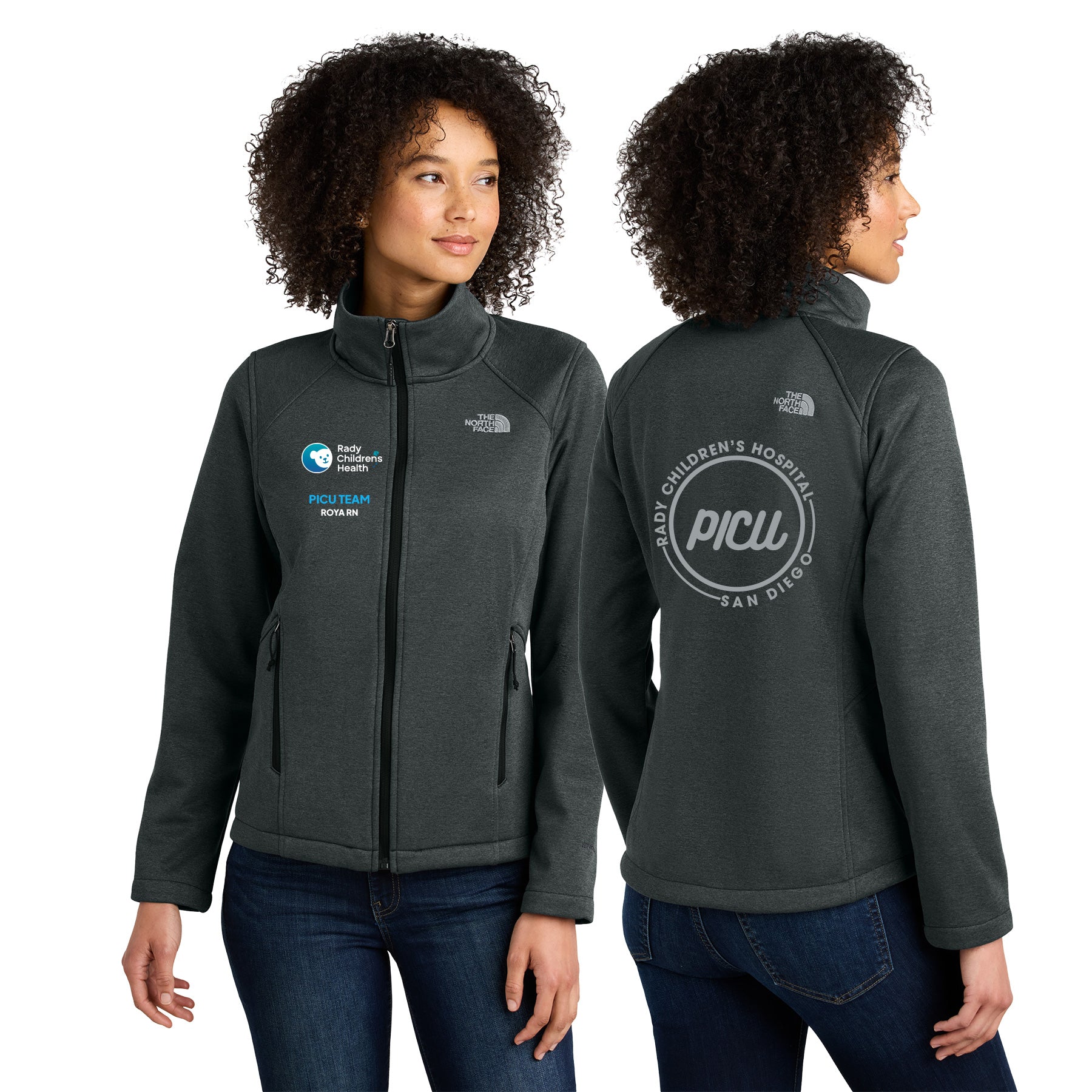 PICU The North Face Women's Chest Ridgewall Soft Shell Jacket
