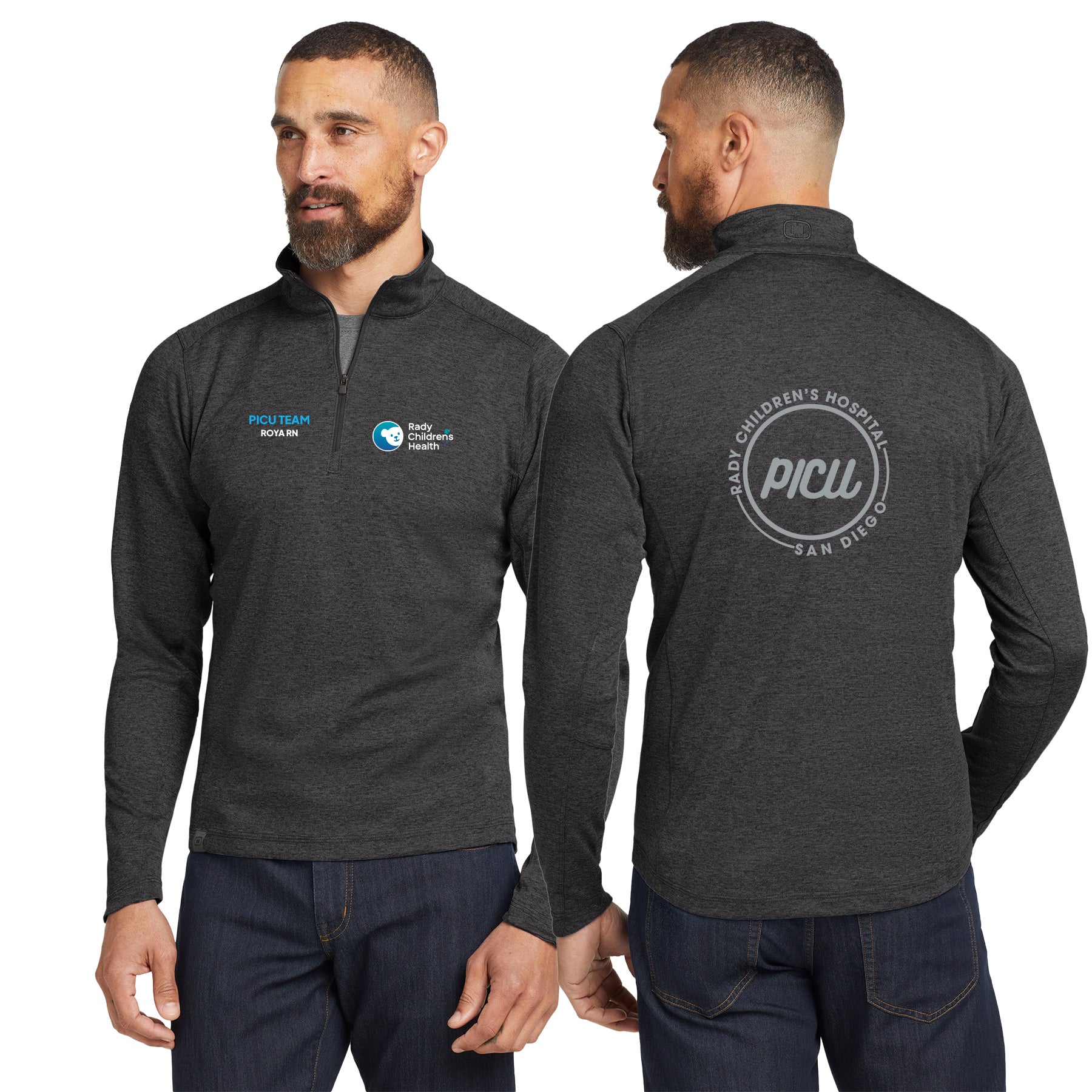 PICU OGIO Pixel 1/4-Zip