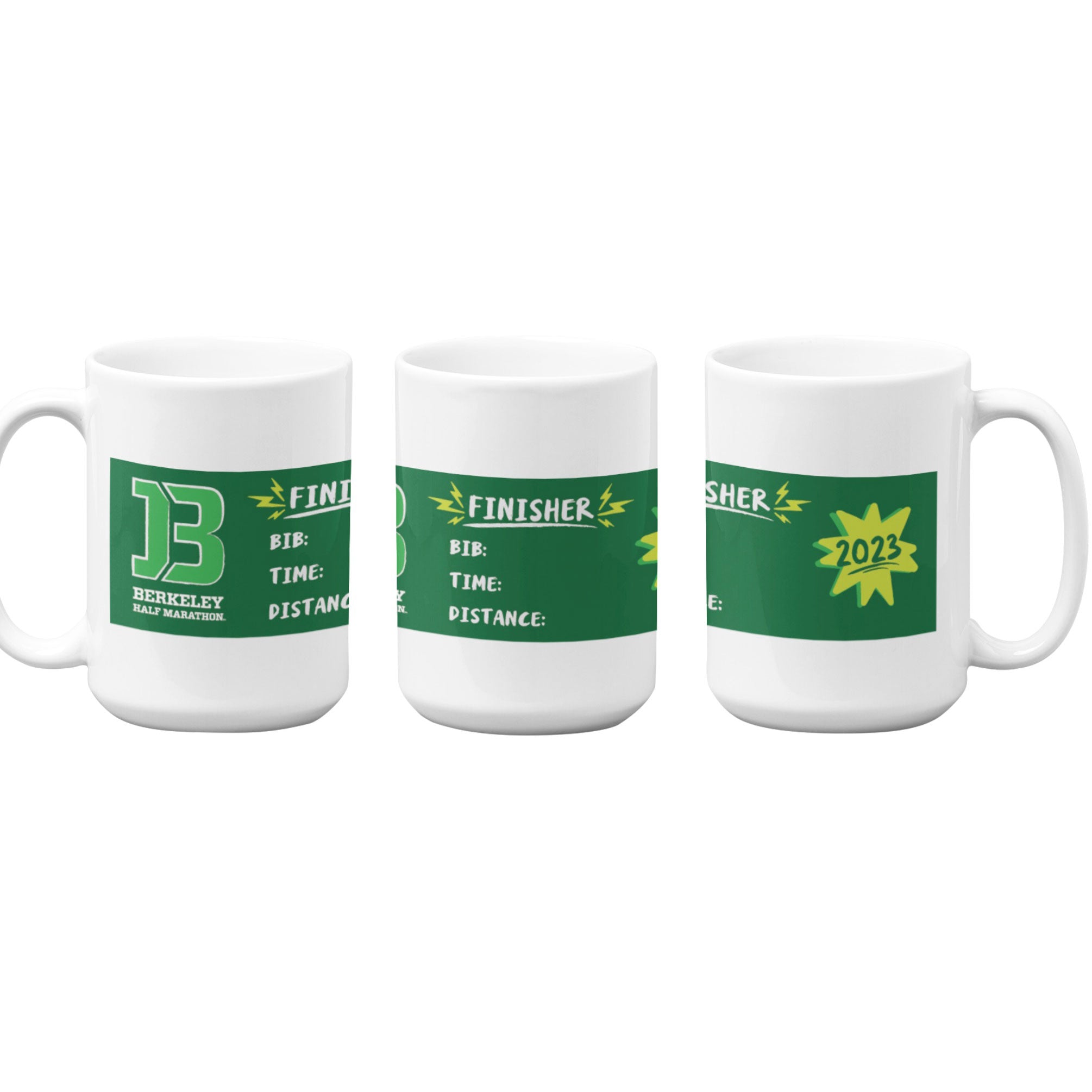 '23 BERKELEY HALF MARATHON FINISHER MUG