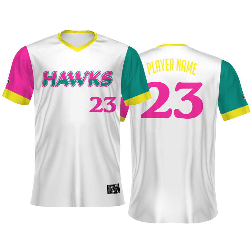 SD HAWKS CITY CONNECT FREESTYLE SUBLIMATED LIGHTWEIGHT TWO-BUTTON JERSEY