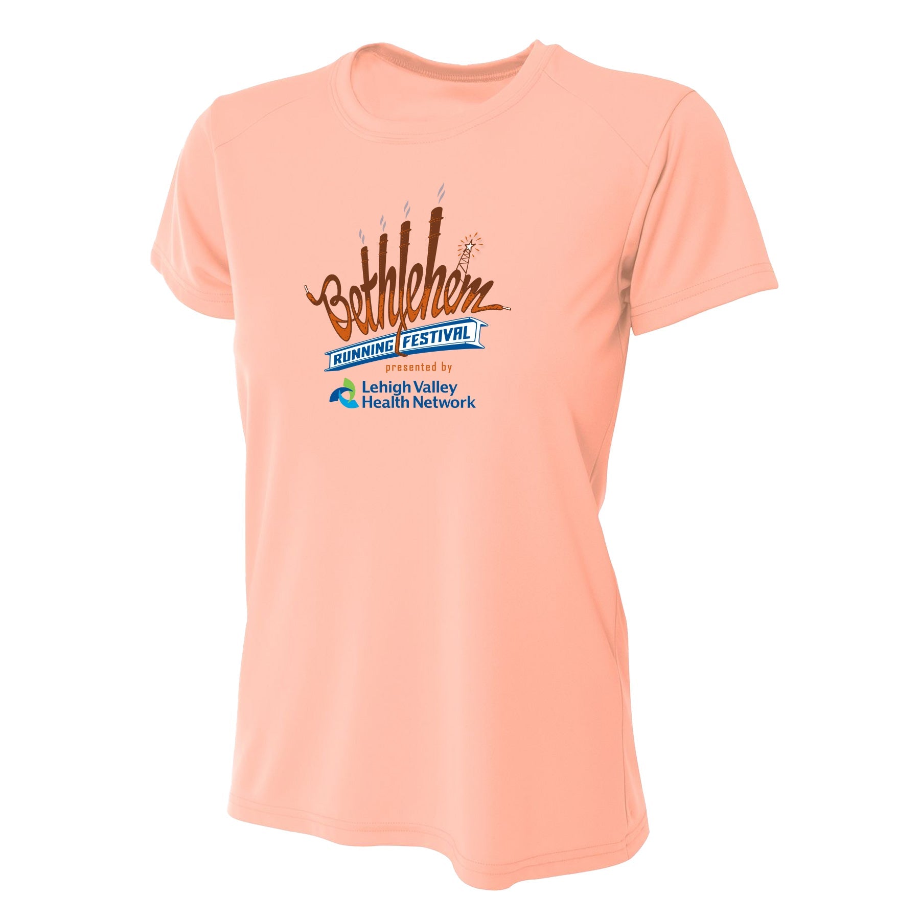 BETHLEHEM RUNNING FESTIVAL LOGO PERFORMANCE SHORT SLEEVE TEE
