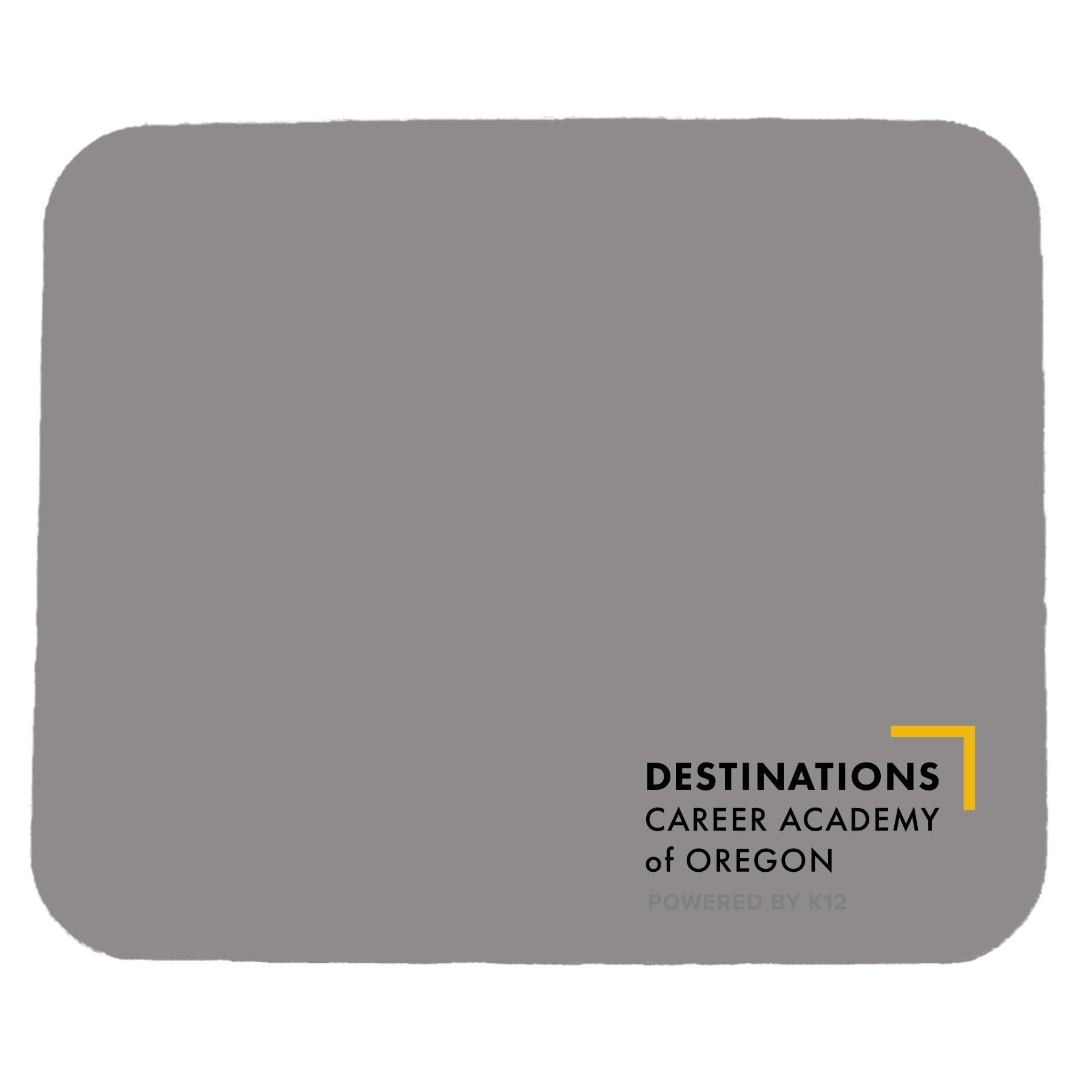 DESTINATIONS CAREER ACADEMY LOGO 7.75" X 9.75" MOUSEPAD
