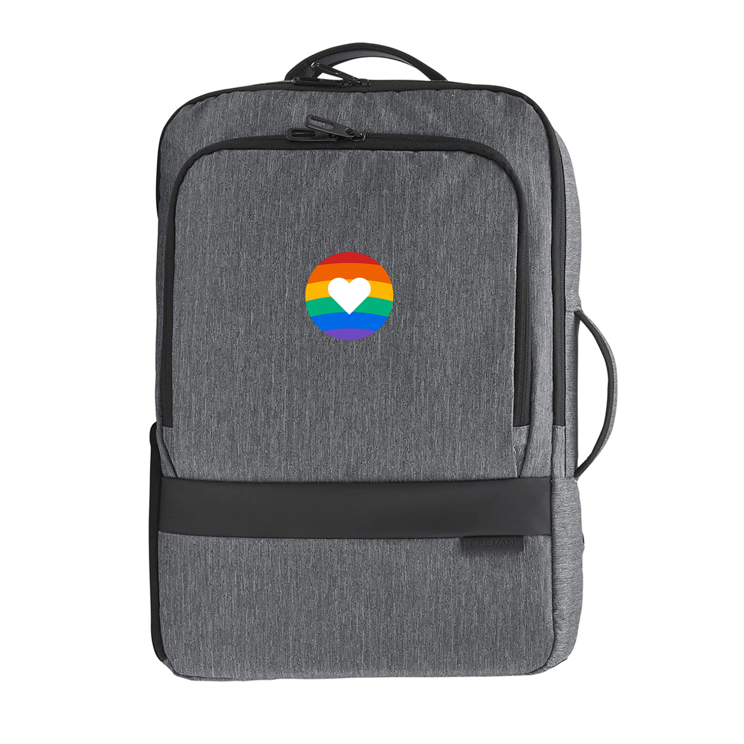OUT AND ABOUT LOGO LEEMAN VERSA COMPU BACKPACK