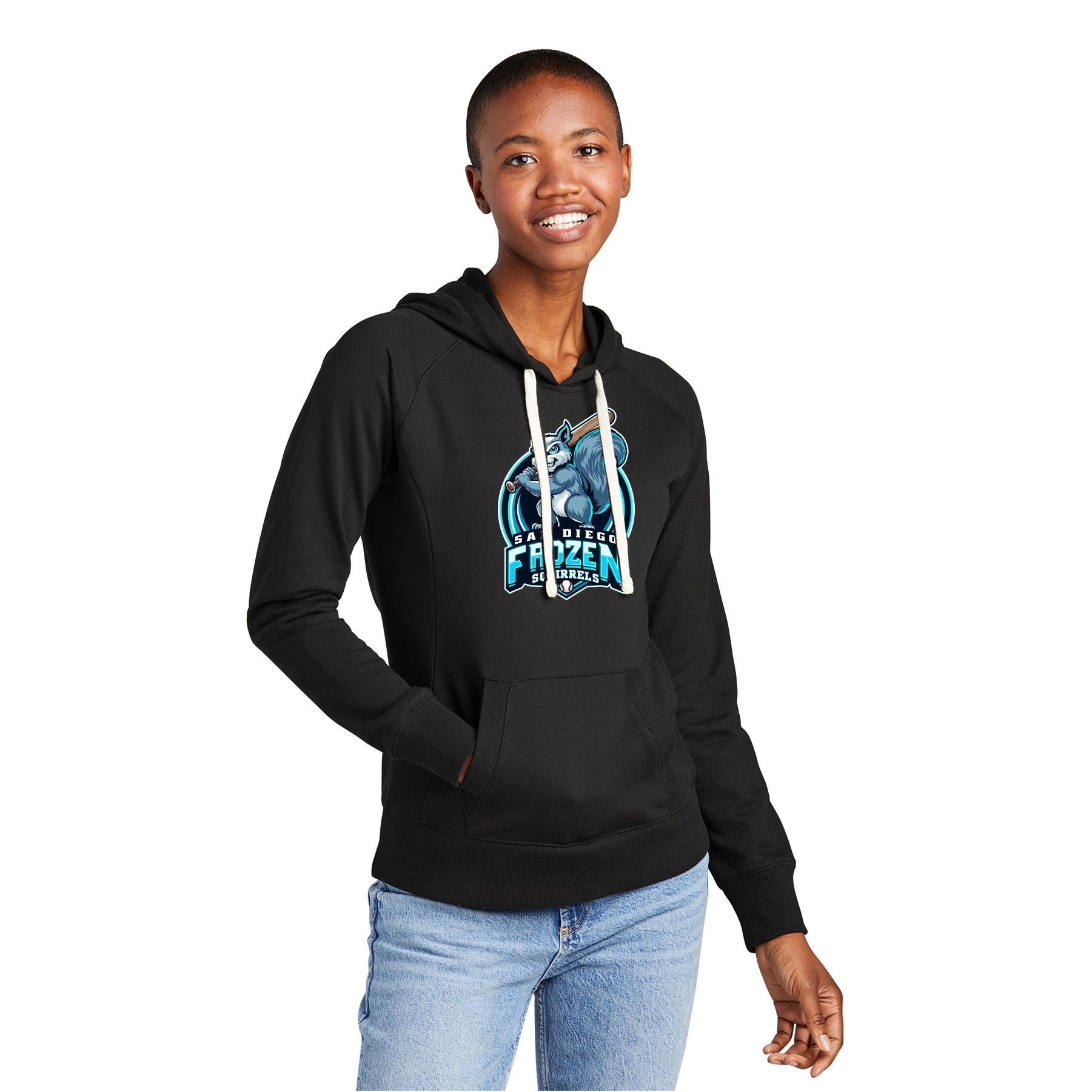 FROZEN SQUIRRELS SHIELD WOMENÕS RE-FLEECEª HOODIE
