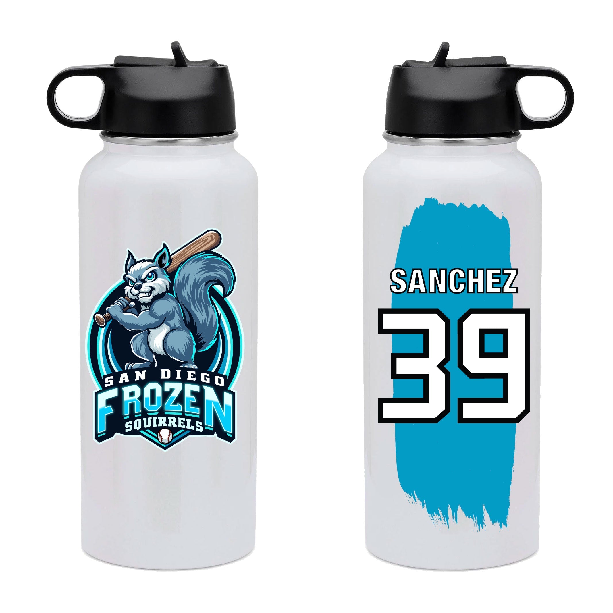 FROZEN SQUIRRELS LOGO 32OZ HYDRO WATER BOTTLE