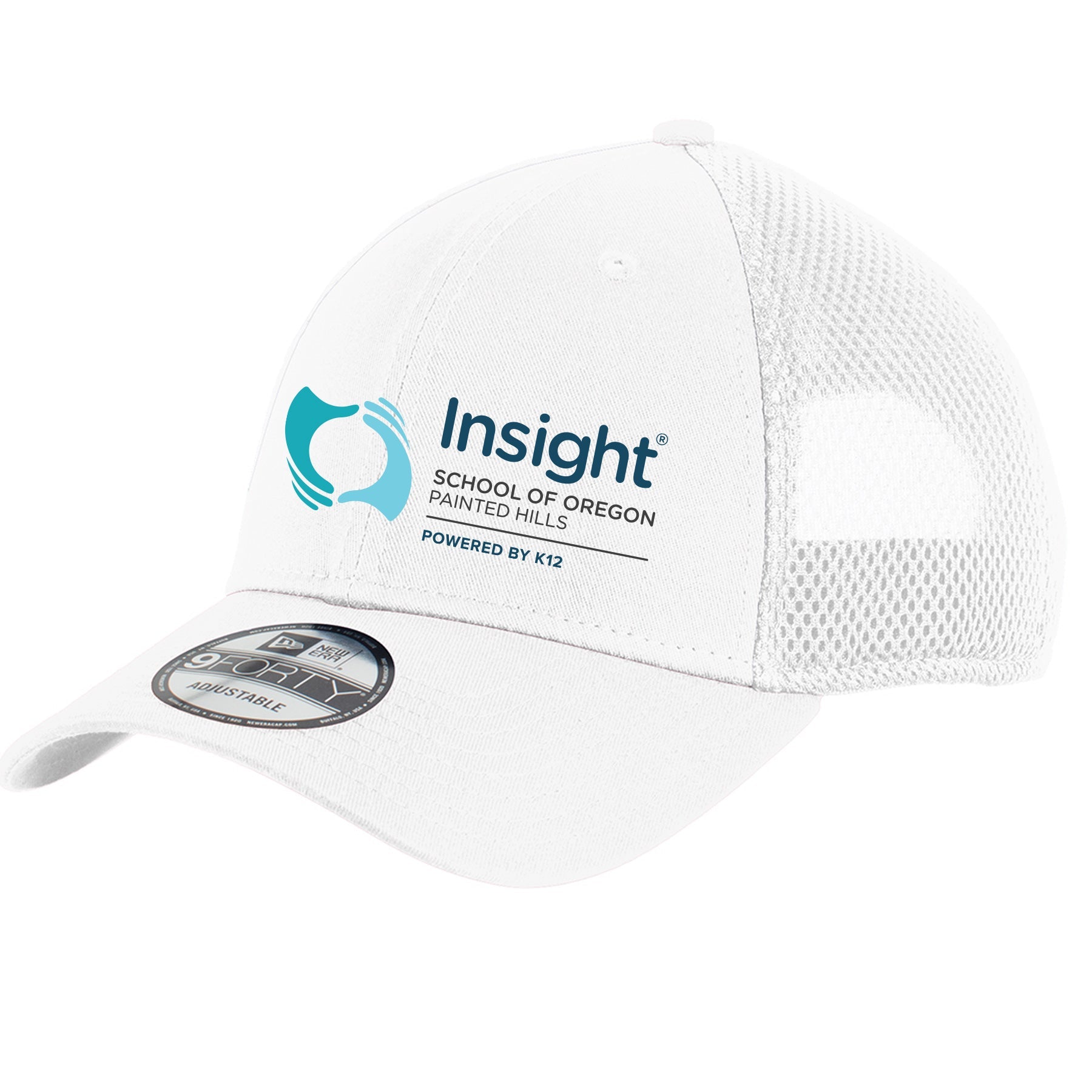 INSIGHT SCHOOL OF OREGON LOGO NEW ERA SNAPBACK CONTRAST FRONT MESH CAP