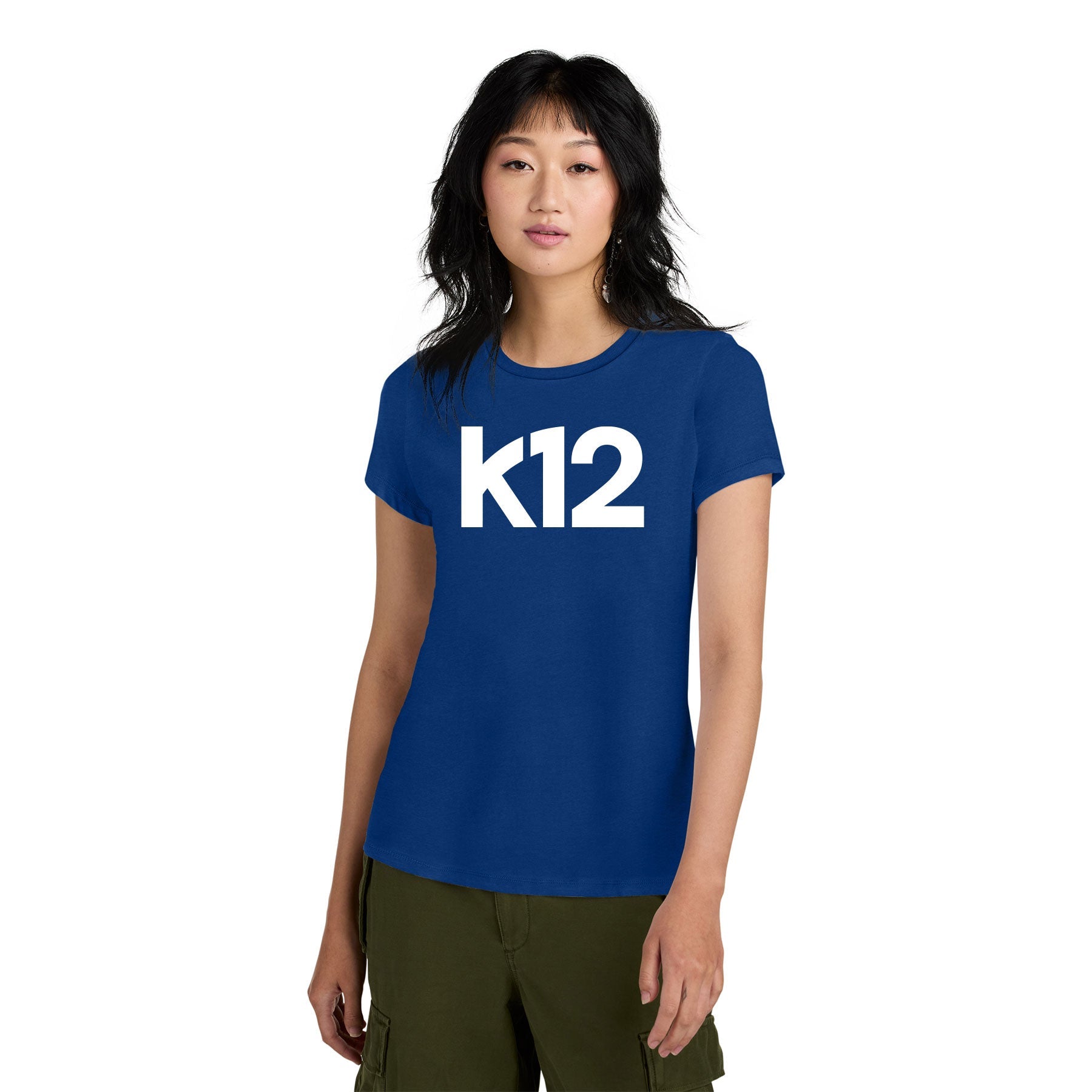 K12 LOGO WOMENÕS PERFECT WEIGHT TEE