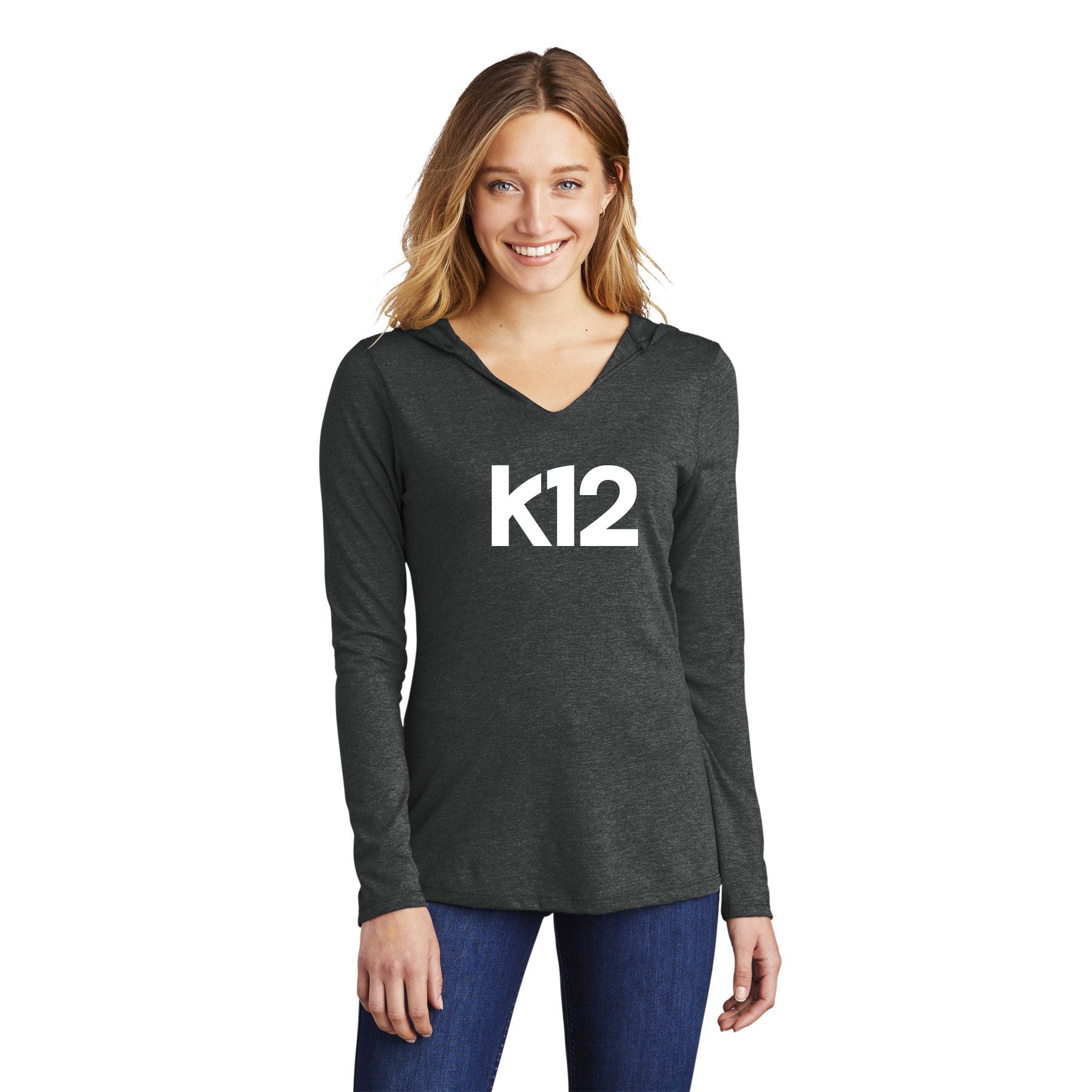 K12 LOGO LONG SLEEVE HOODIE