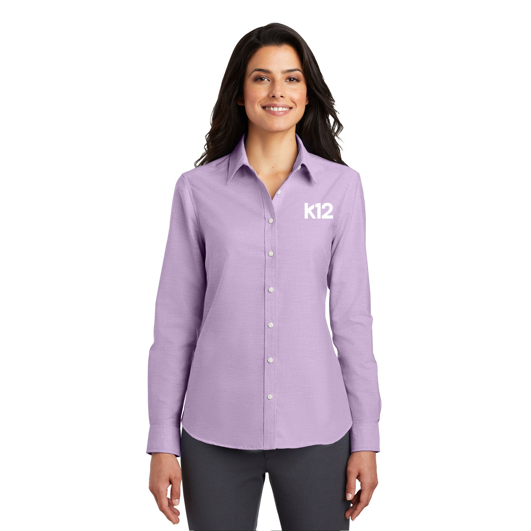 K12 LOGO SUPERPRO OXFORD SHIRT