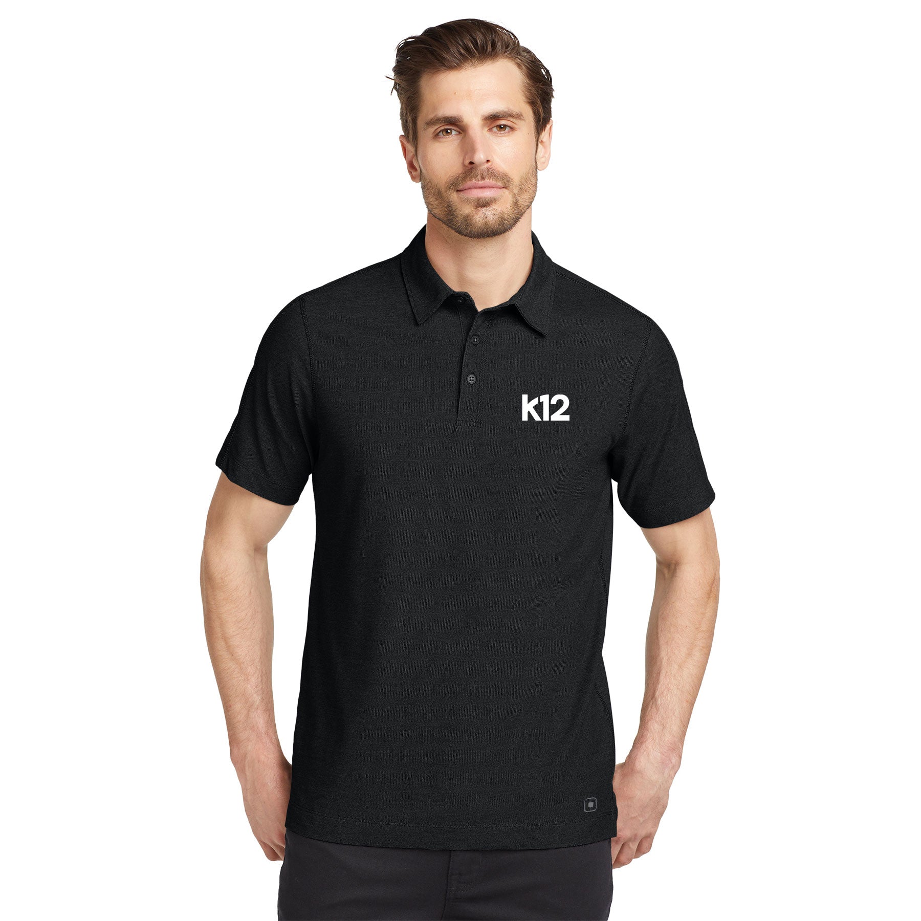 K12 LOGO ONYX POLO - EMBROIDERED