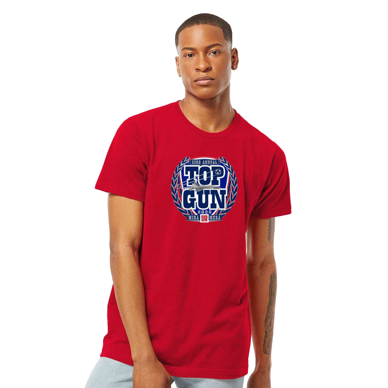TOP GUN 25 CREST CLASSIC T-SHIRT