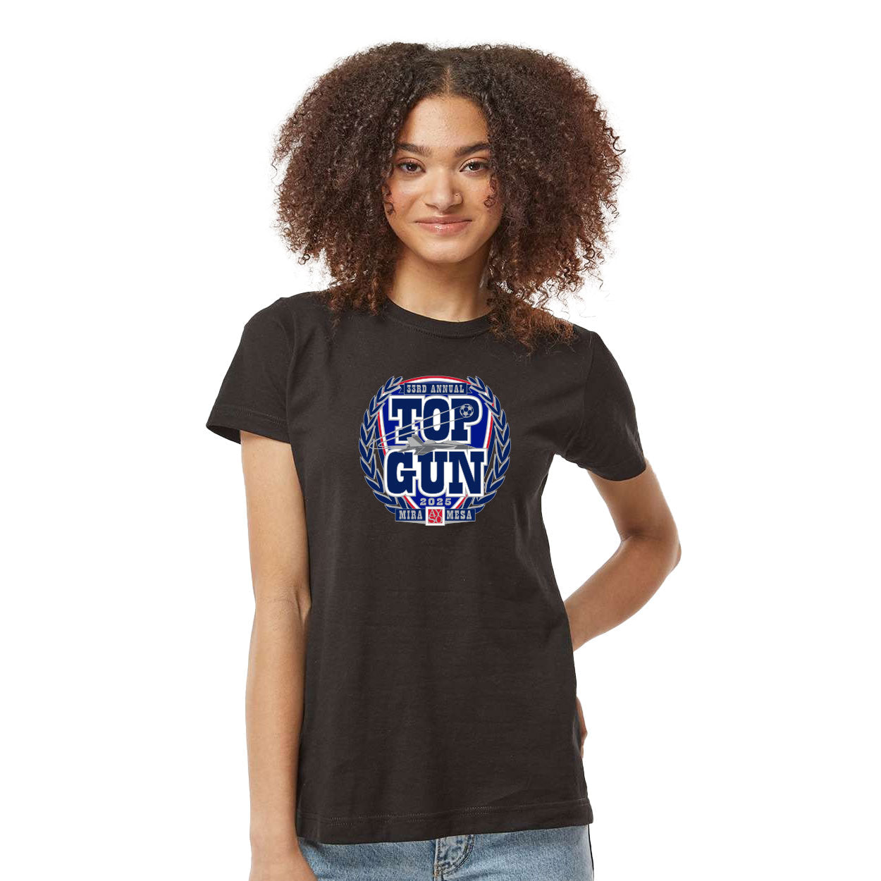 TOP GUN 25 CREST CLASSIC T-SHIRT