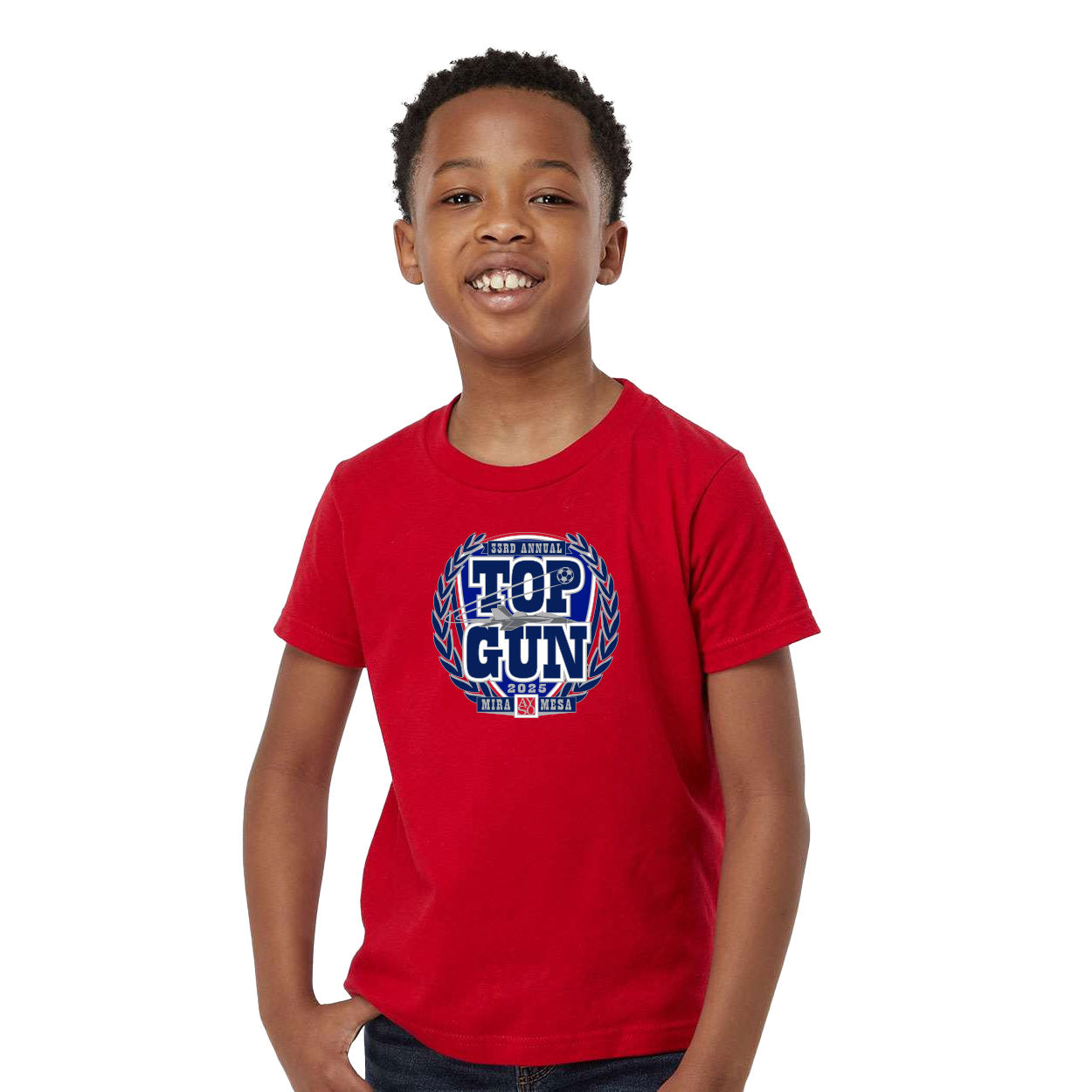 TOP GUN 25 CREST T-SHIRT