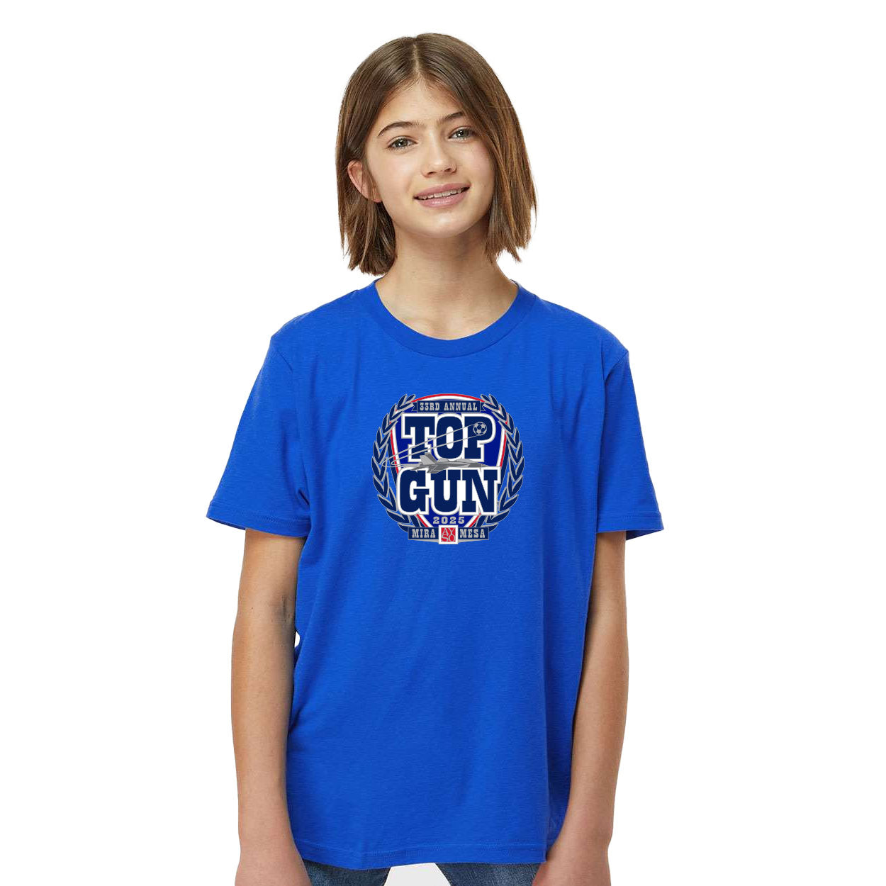 TOP GUN 25 CREST T-SHIRT