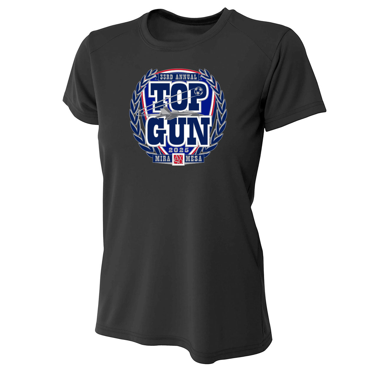 TOP GUN 25 CREST PERFORMANCE SHORT SLEEVE TEE