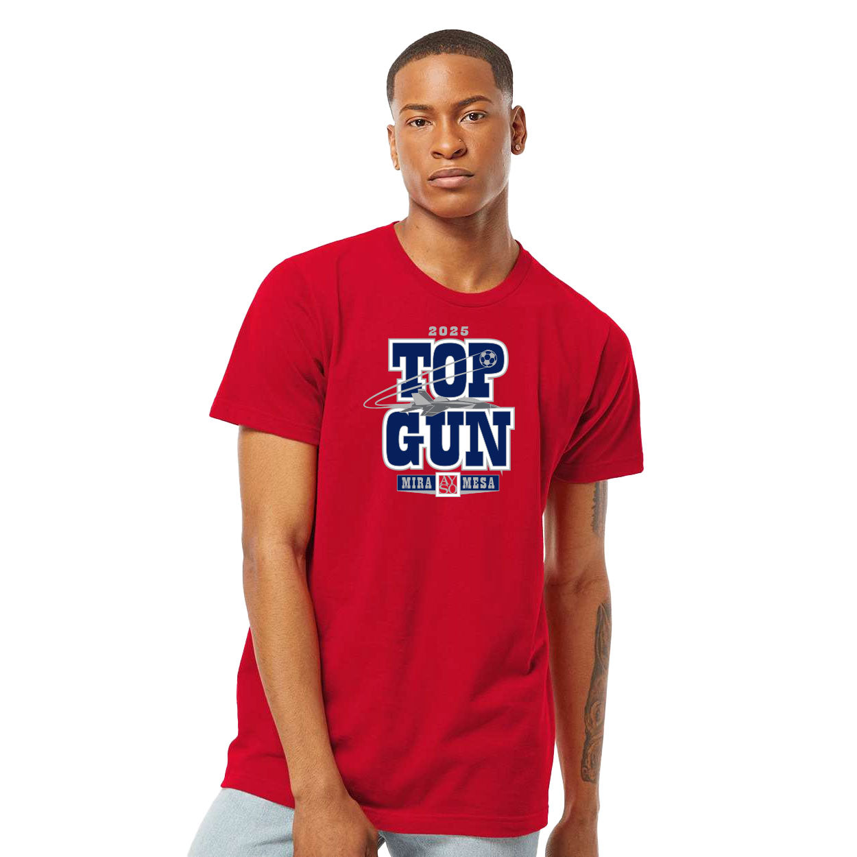 TOP GUN 25 TEXT CLASSIC T-SHIRT