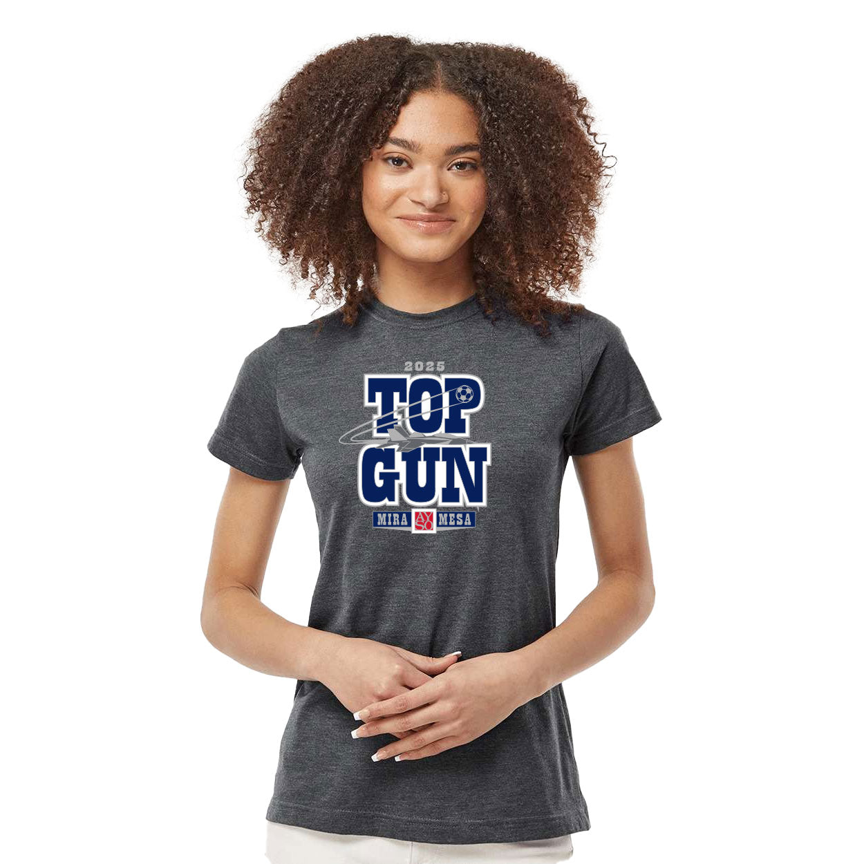 TOP GUN 25 TEXT CLASSIC T-SHIRT